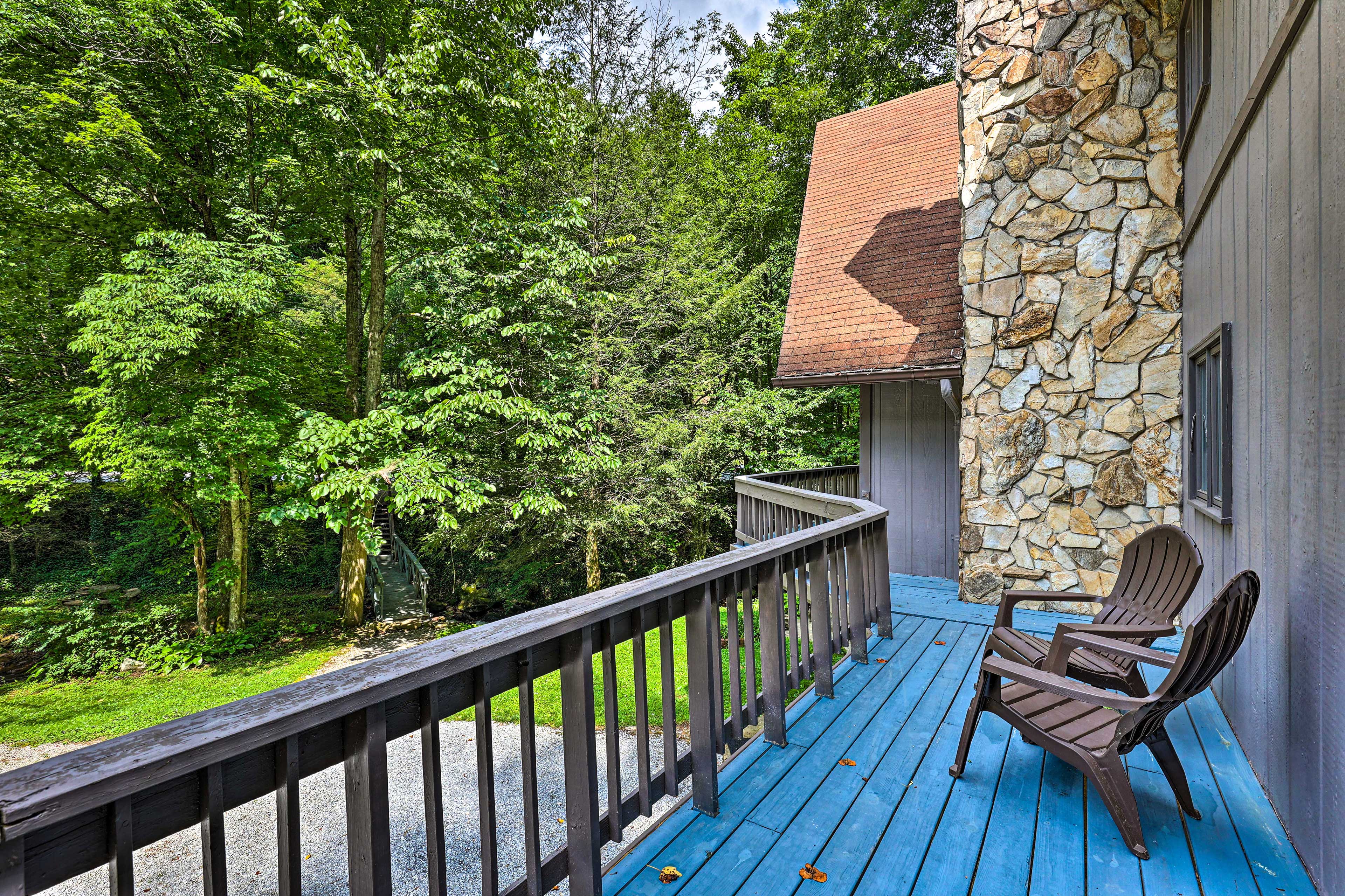 Property Image 1 - Peaceful Roan Mountain Escape: On-Site Creek!