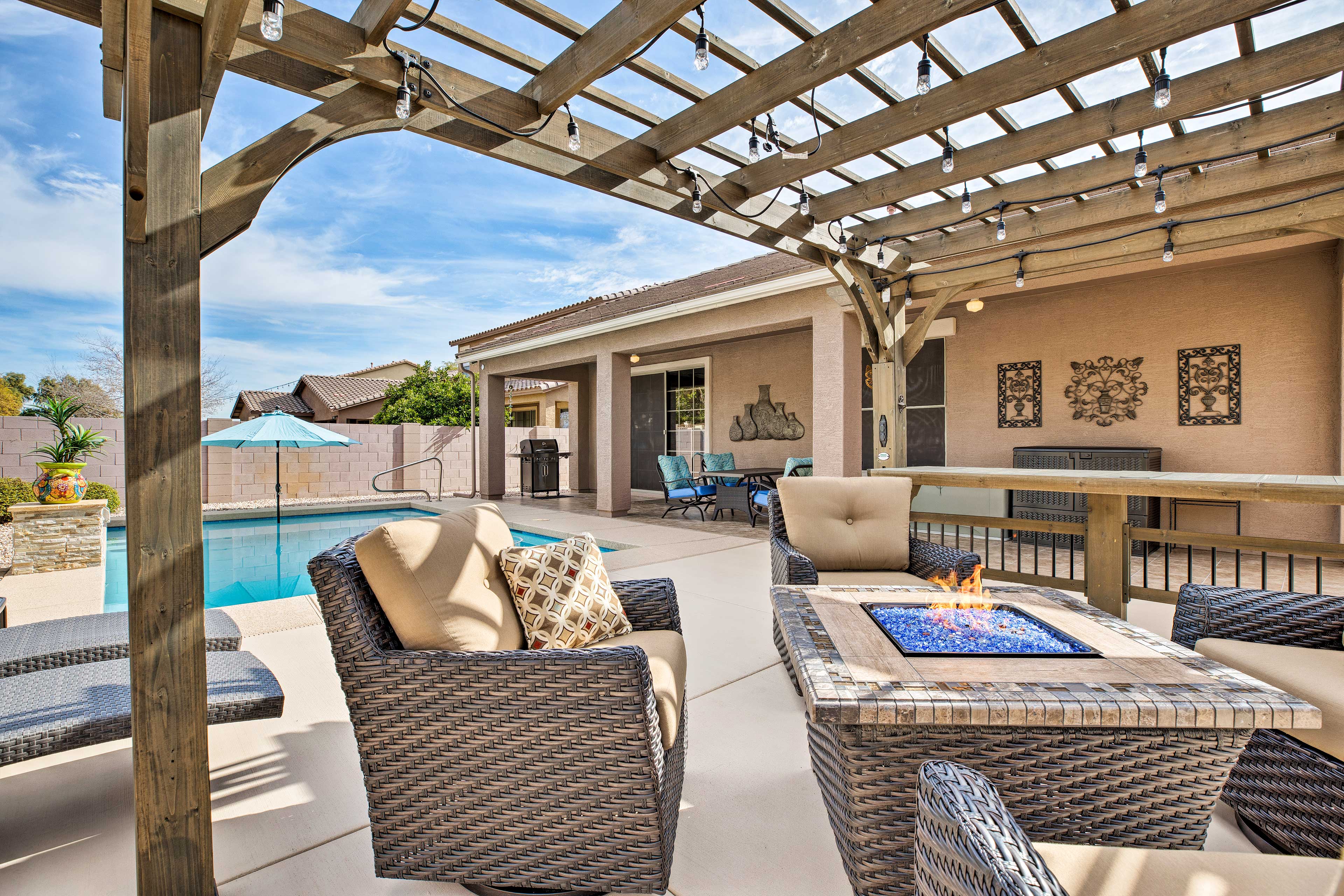 Luxe Goodyear Getaway w/ Outdoor Pool Oasis