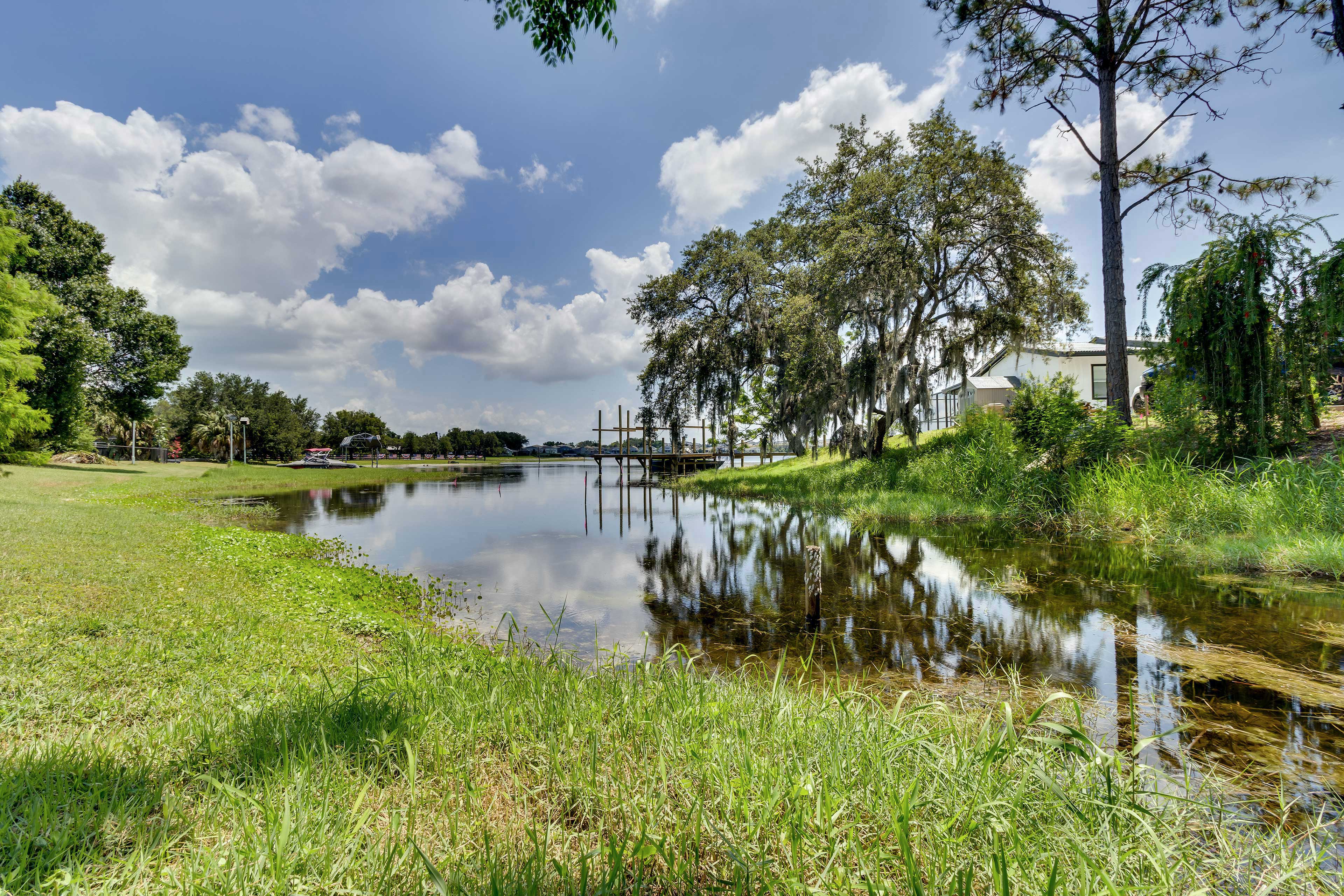 Property Image 2 - Cozy Lakefront Clermont Retreat w/ Fire Pit!