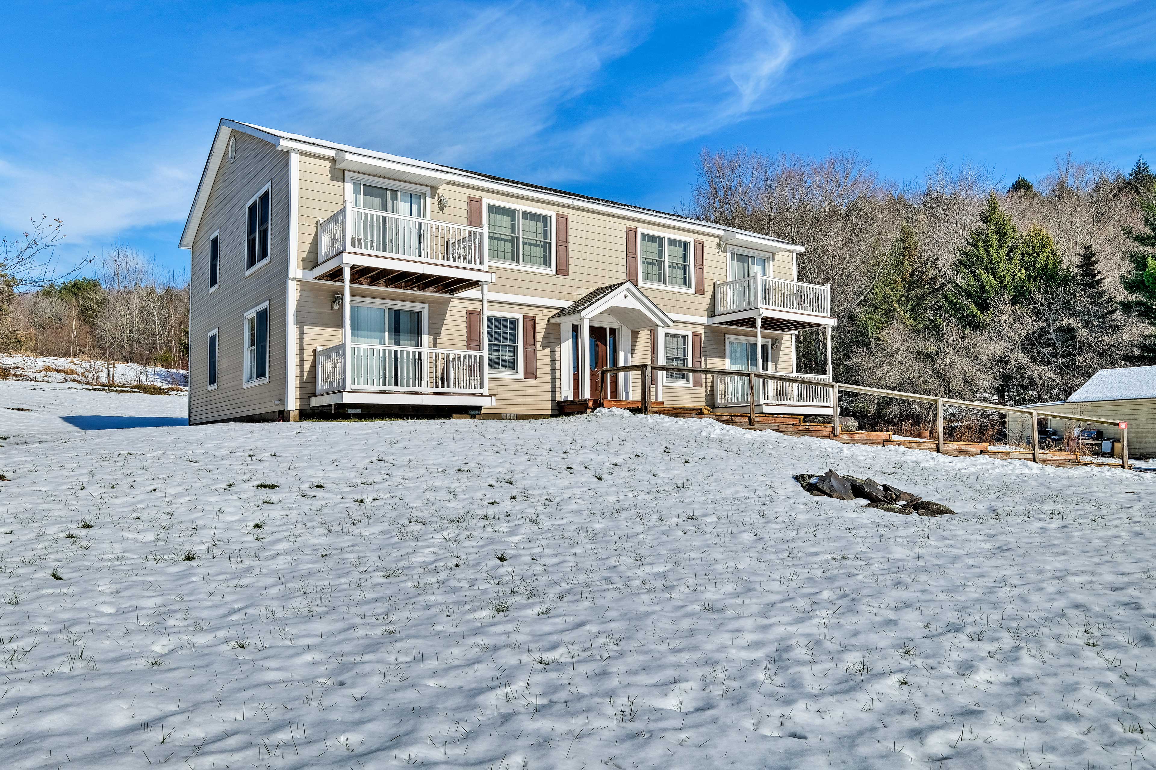 Property Image 2 - Homey Windham Condo: Hike & Ski the Catskill Mtns!