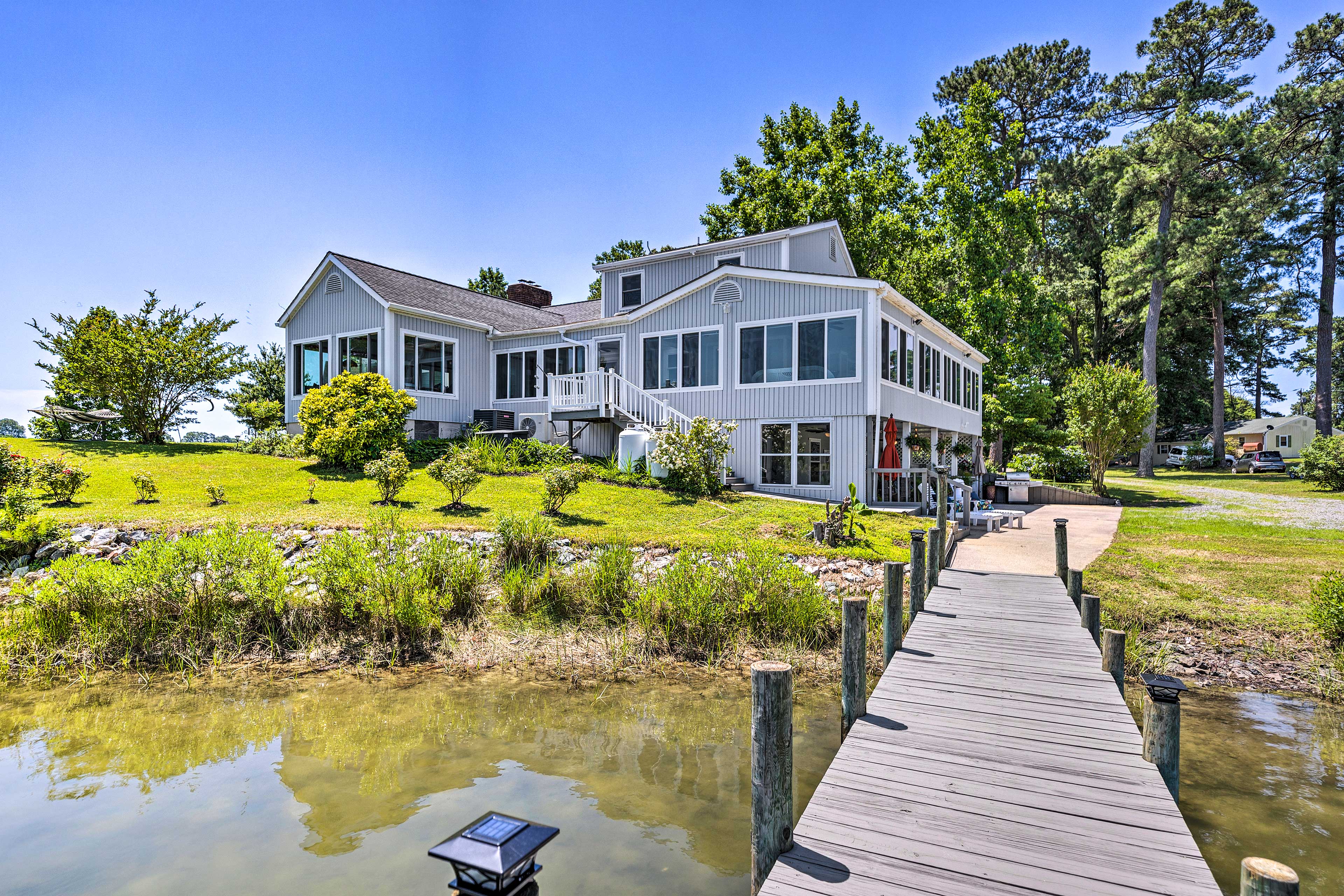 Property Image 1 - Idyllic Waterfront Home w/ Game Room, Shared Dock