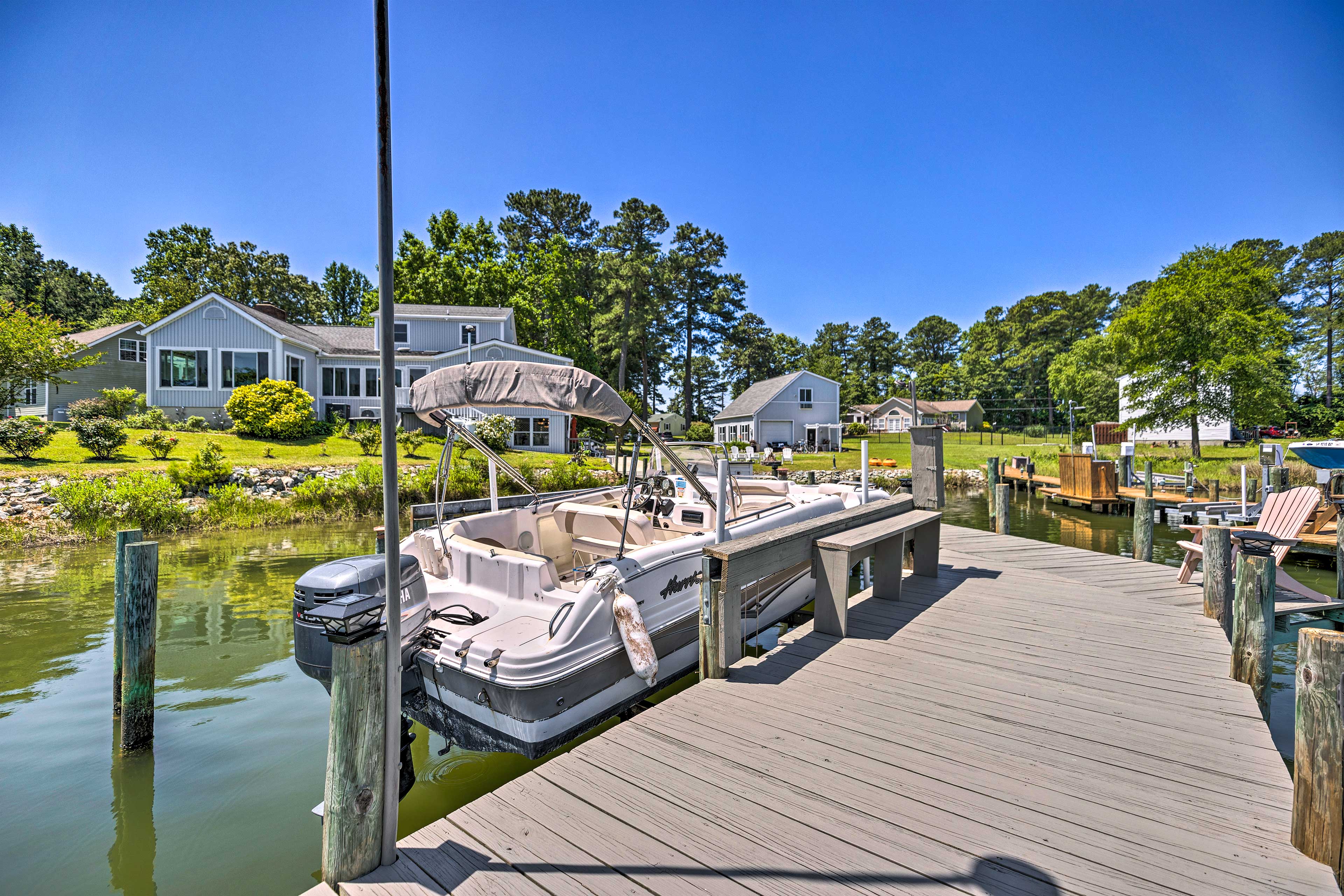 Property Image 2 - Idyllic Waterfront Home w/ Game Room, Shared Dock