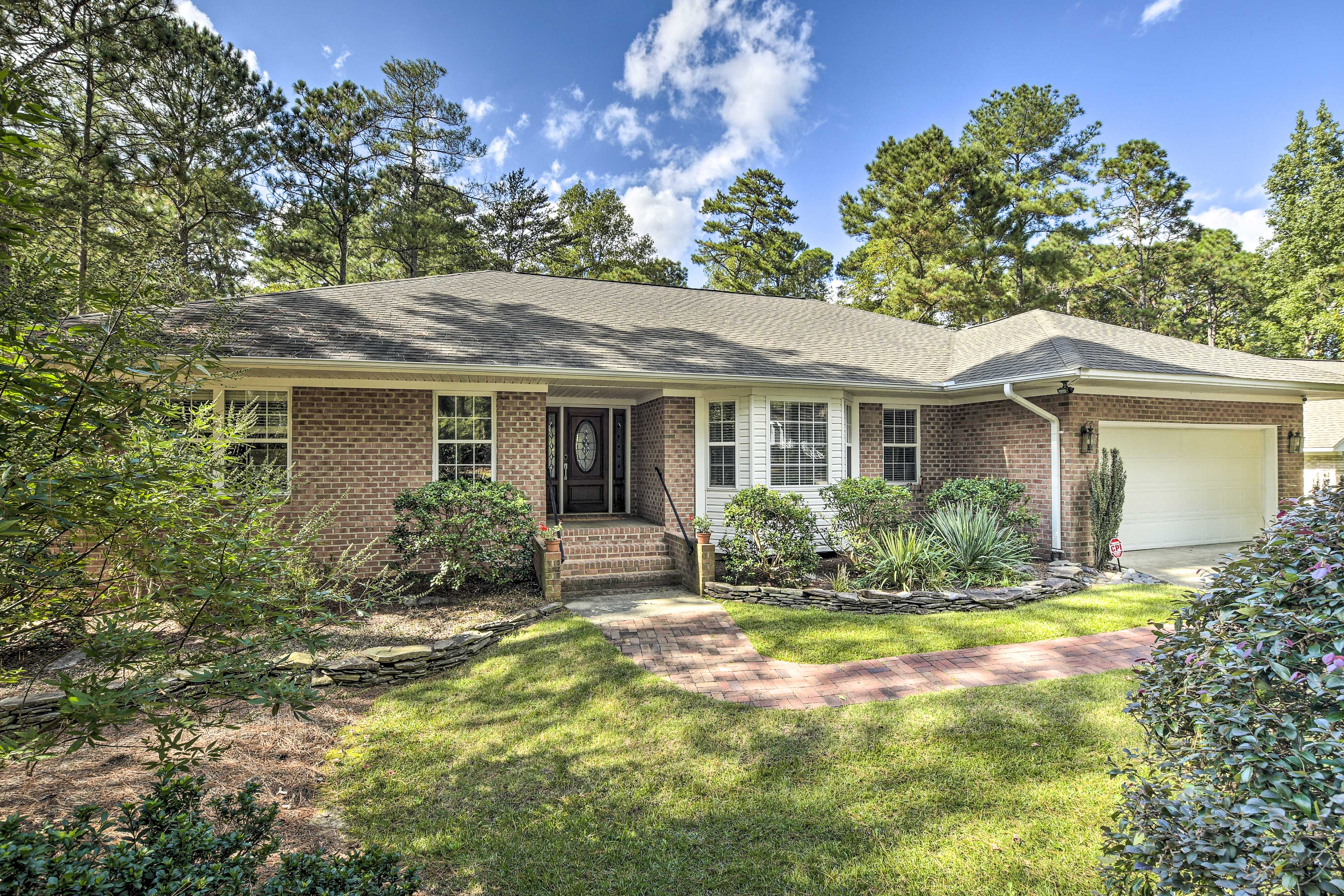 Property Image 2 - Rustic Pinehurst House w/ Fire Pit & Game Room