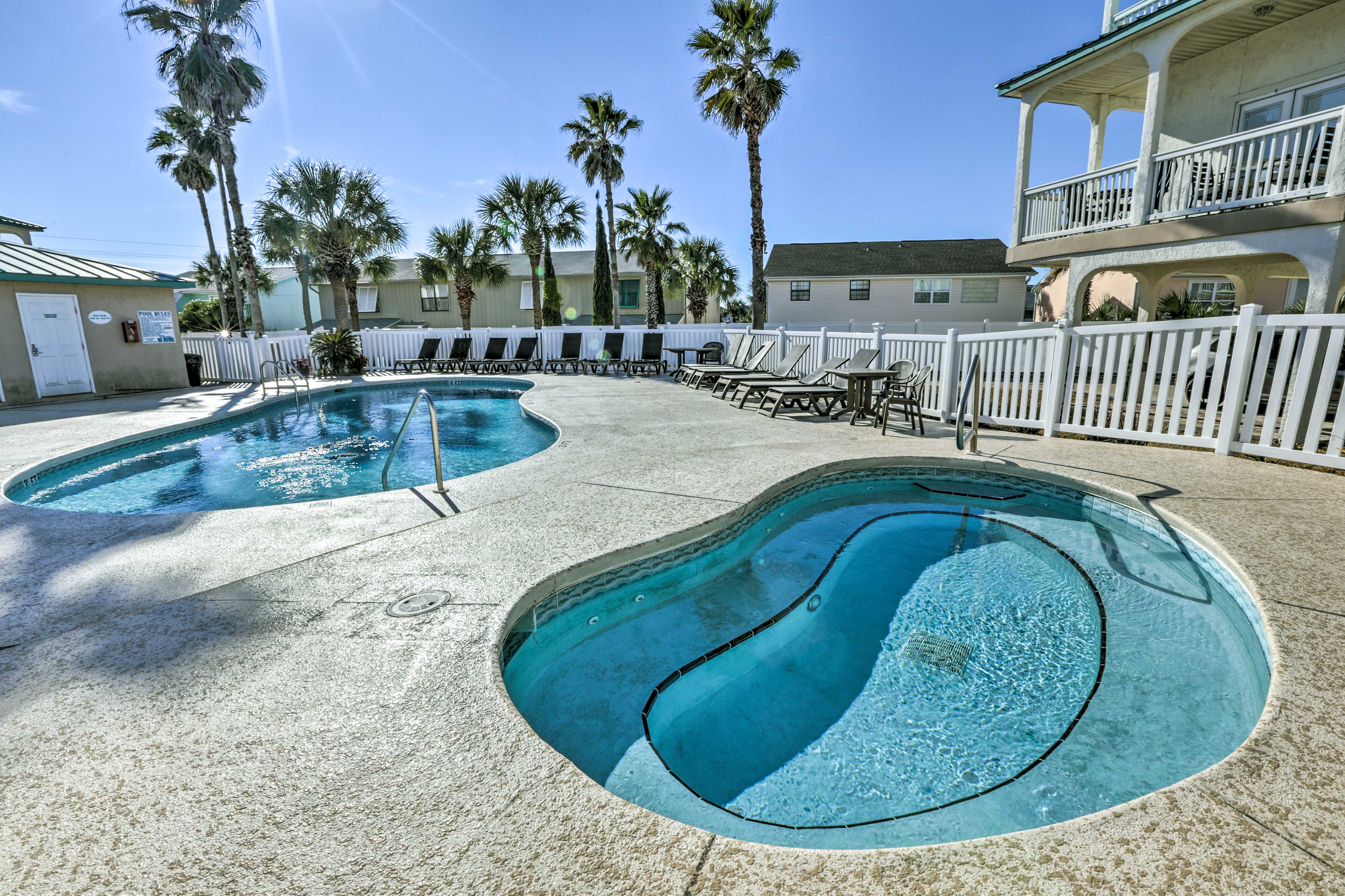 Property Image 2 - Sunny PCB Home w/ Balcony: Steps to the Beach!