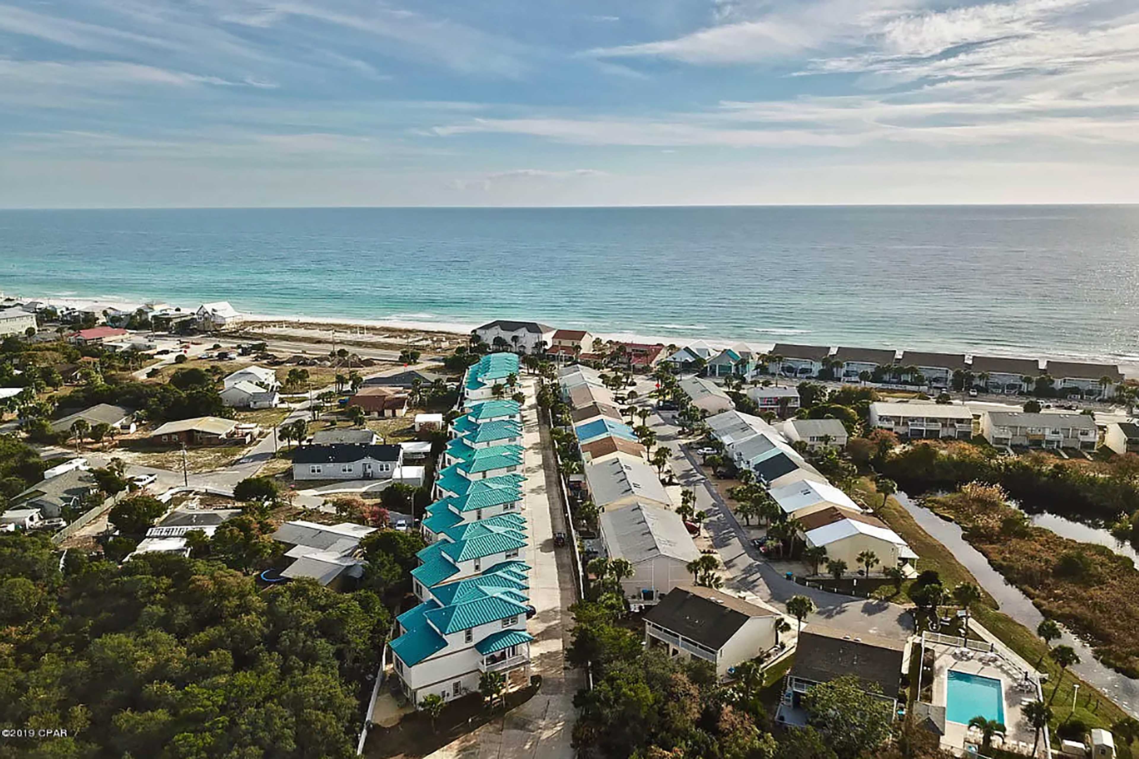 Property Image 1 - Sunny PCB Home w/ Balcony: Steps to the Beach!