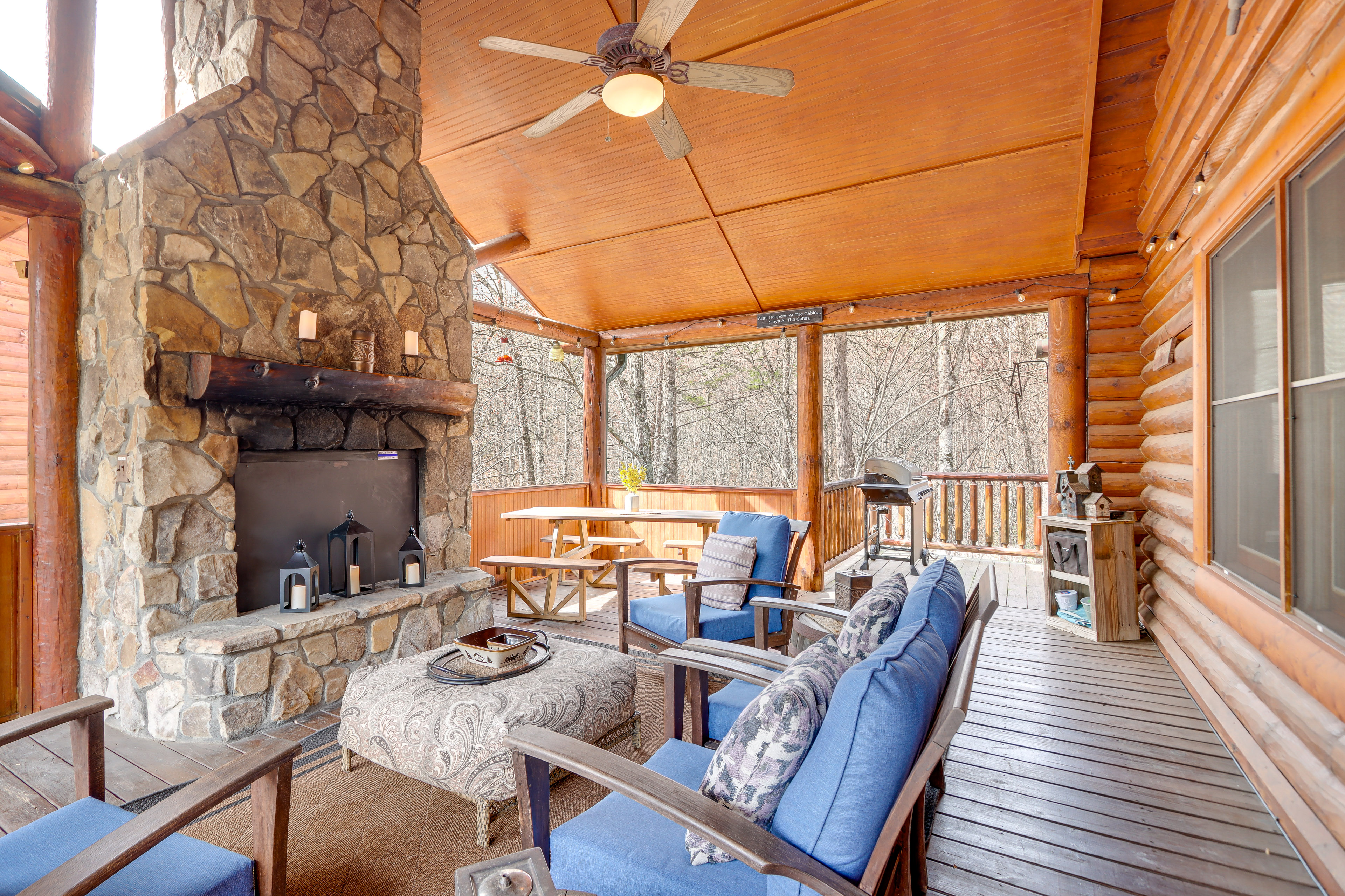Property Image 1 - Peaceful Forest Escape w/ Game Room + Hot Tub