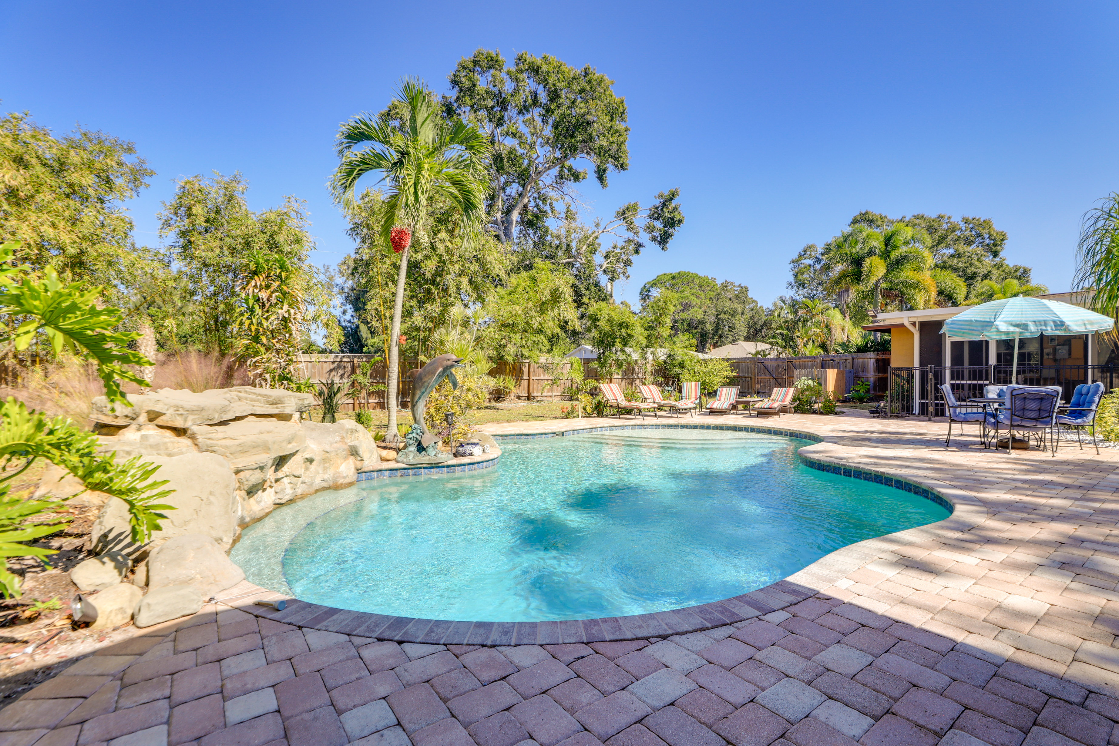 Property Image 1 - Sarasota Getaway w/ Private Pool & Backyard Oasis!