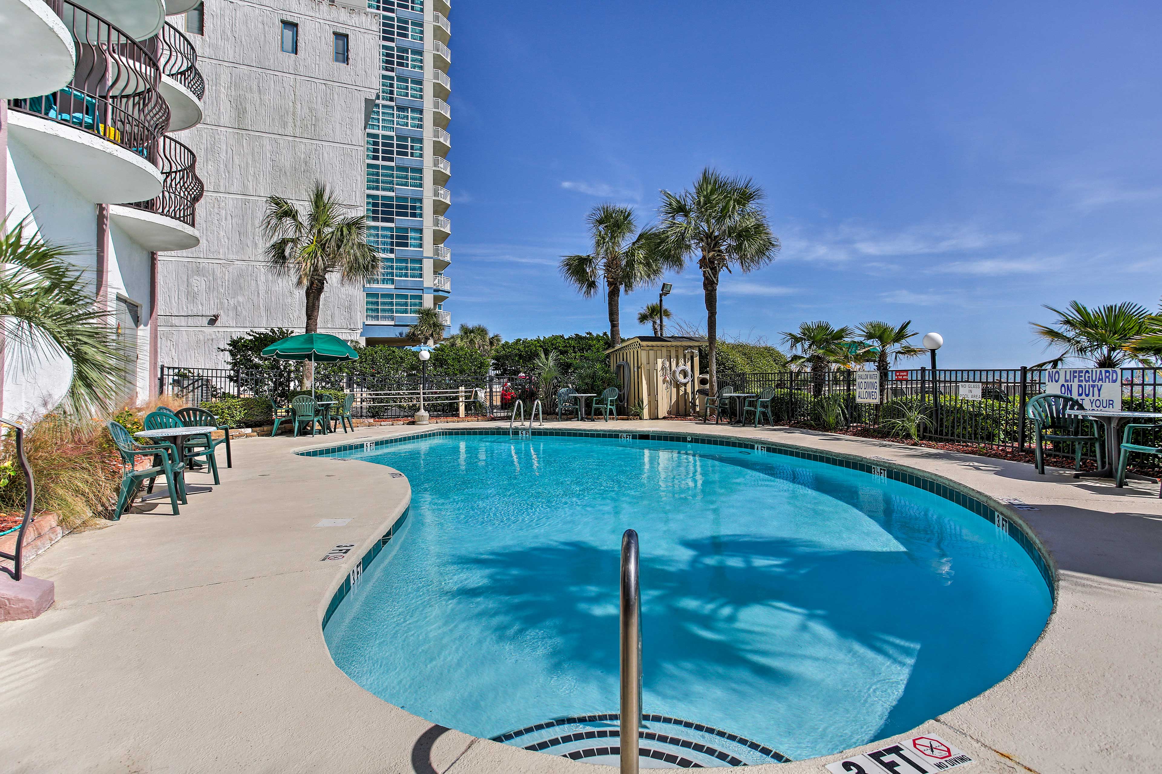 Property Image 2 - Myrtle Beach Oceanfront Condo w/ Covered Balcony!