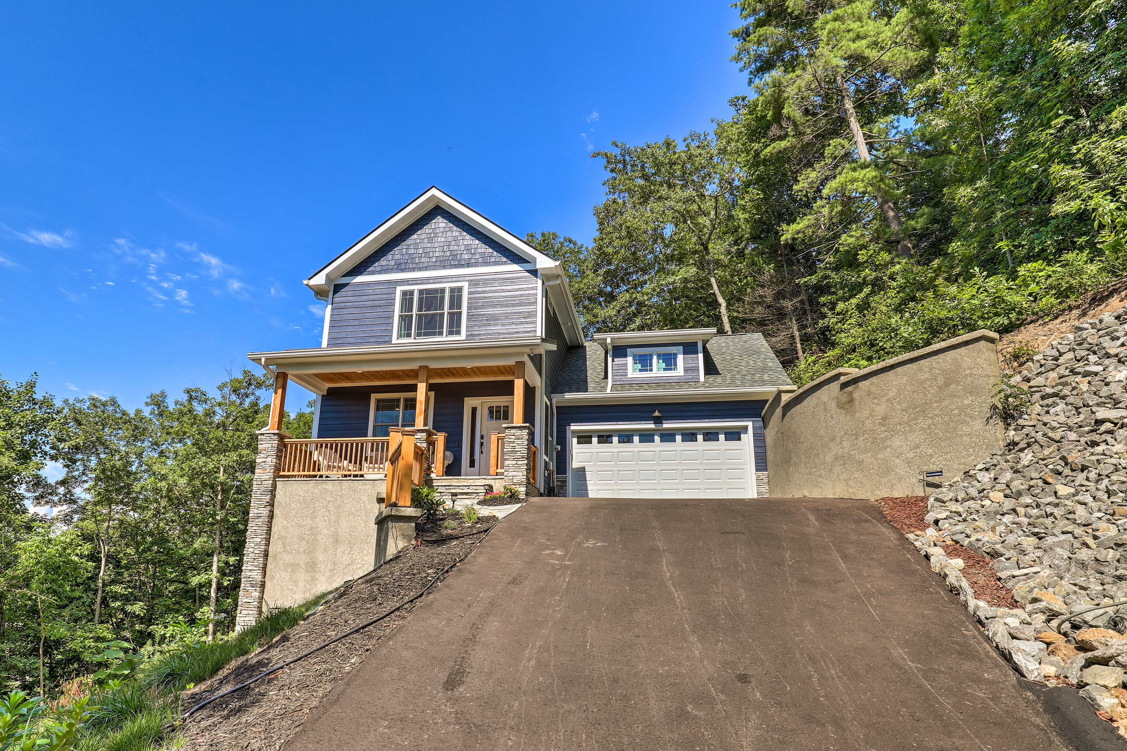 Property Image 2 - Scenic Asheville Escape w/ Hot Tub, Mountain View!