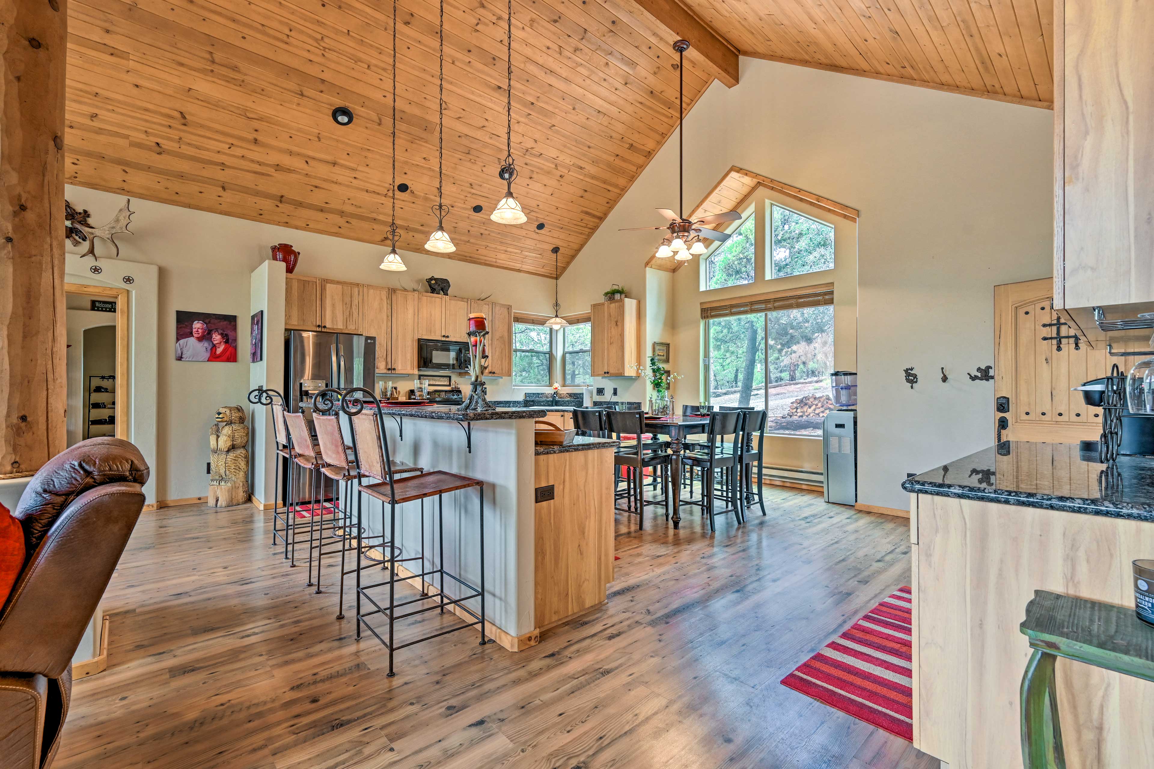 Property Image 2 - Serene Prescott Cabin w/ BBQ Deck & Lush Views!