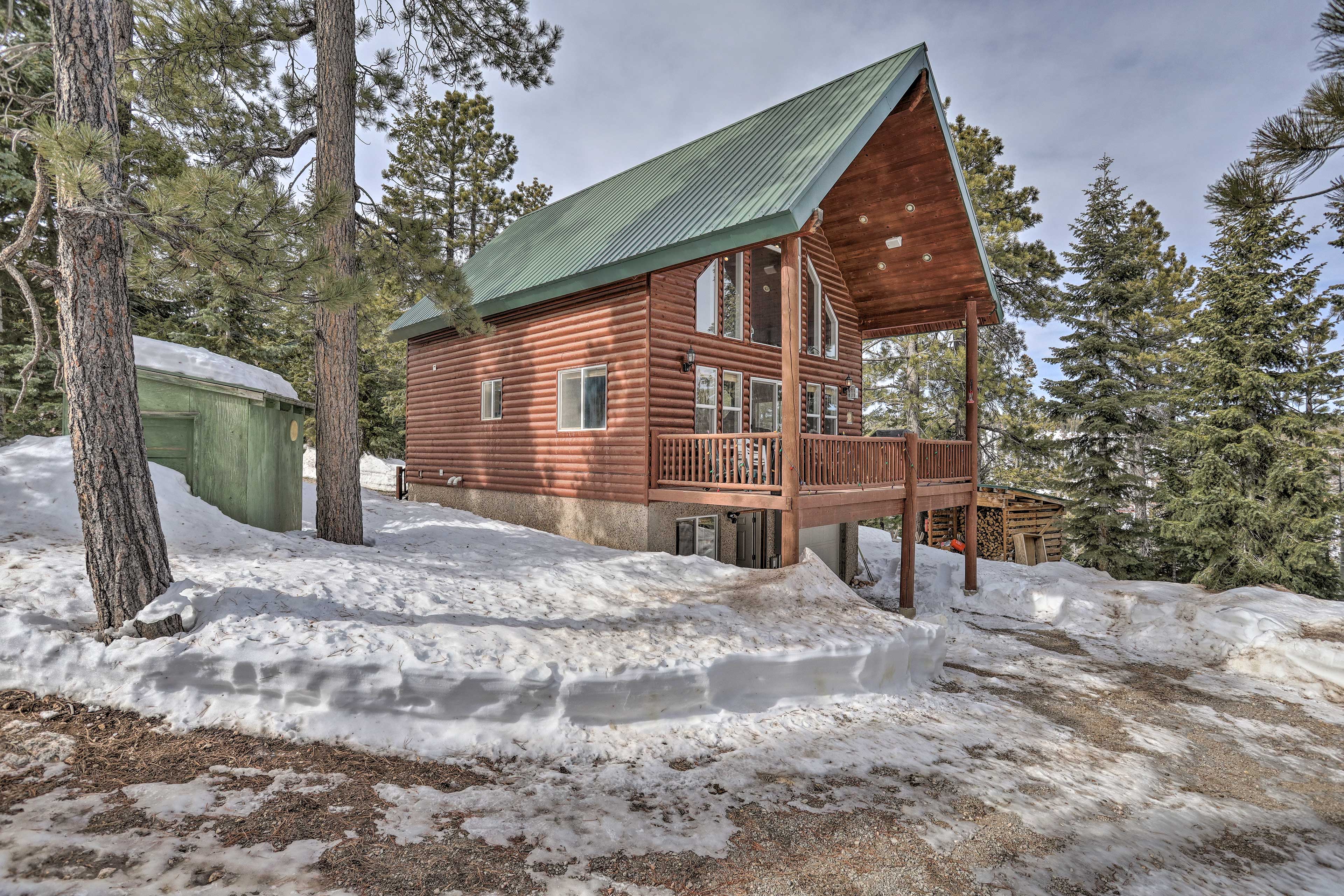 Property Image 2 - Cabin w/ Deck & Fire Pit in Duck Creek Village