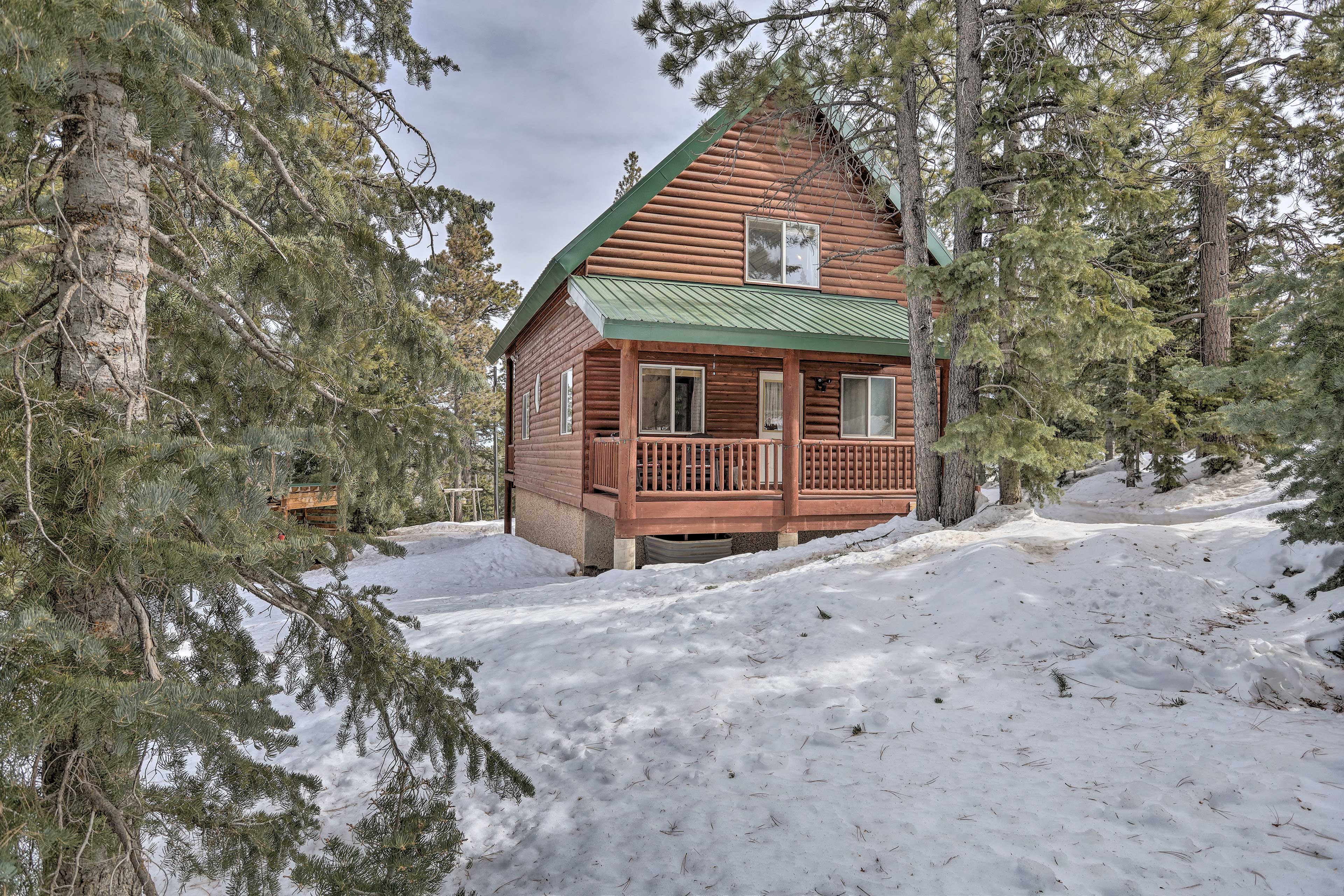 Property Image 1 - Cabin w/ Deck & Fire Pit in Duck Creek Village