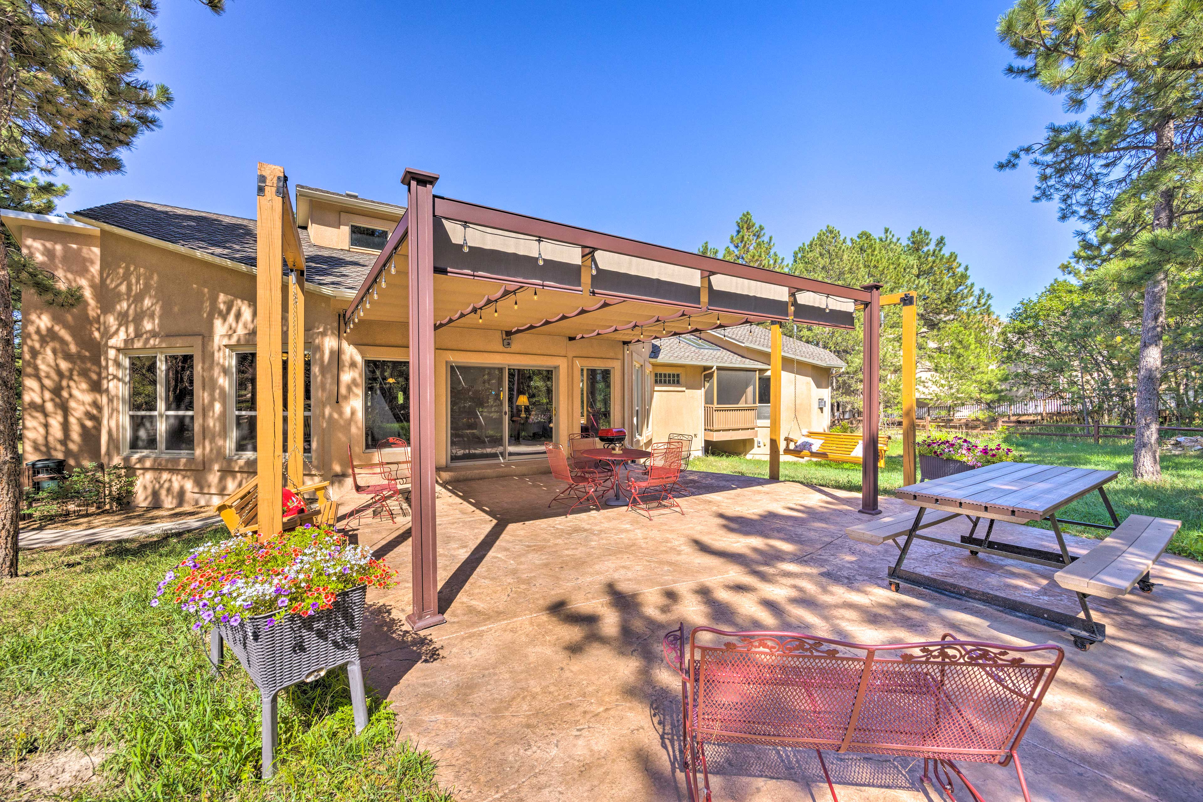 Property Image 2 - Serene Monument Sanctuary w/ Patio & Fire Pit!