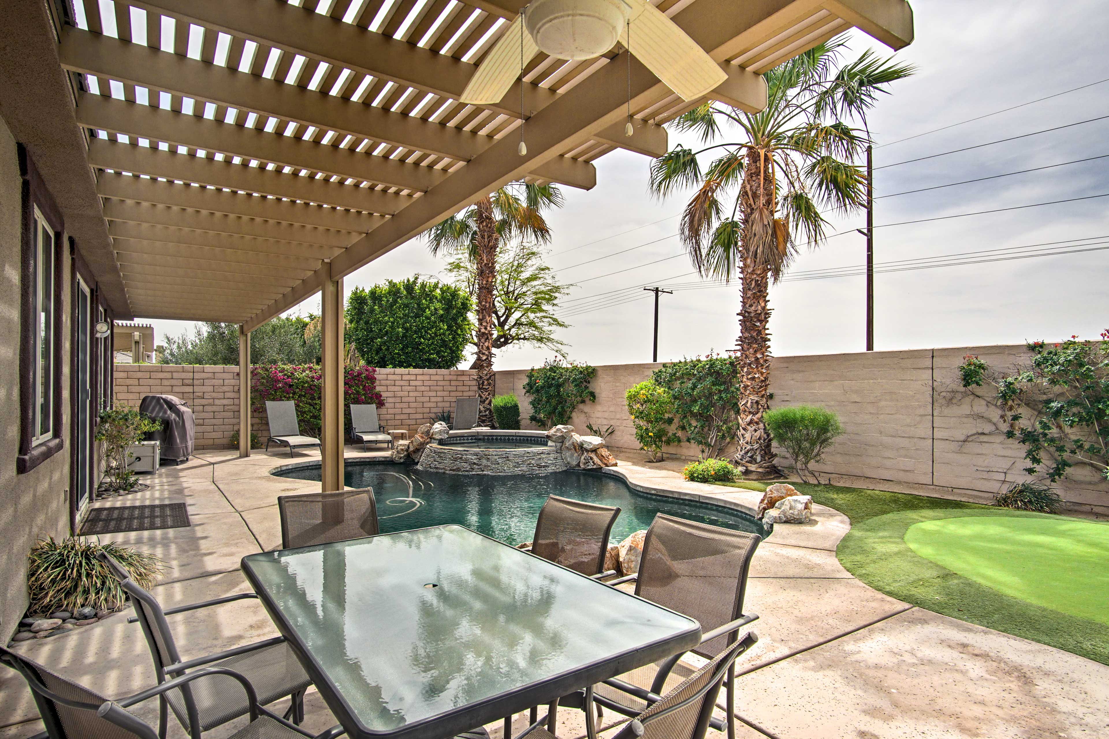 Property Image 2 - Indio Getaway w/ Private Pool & Putting Green