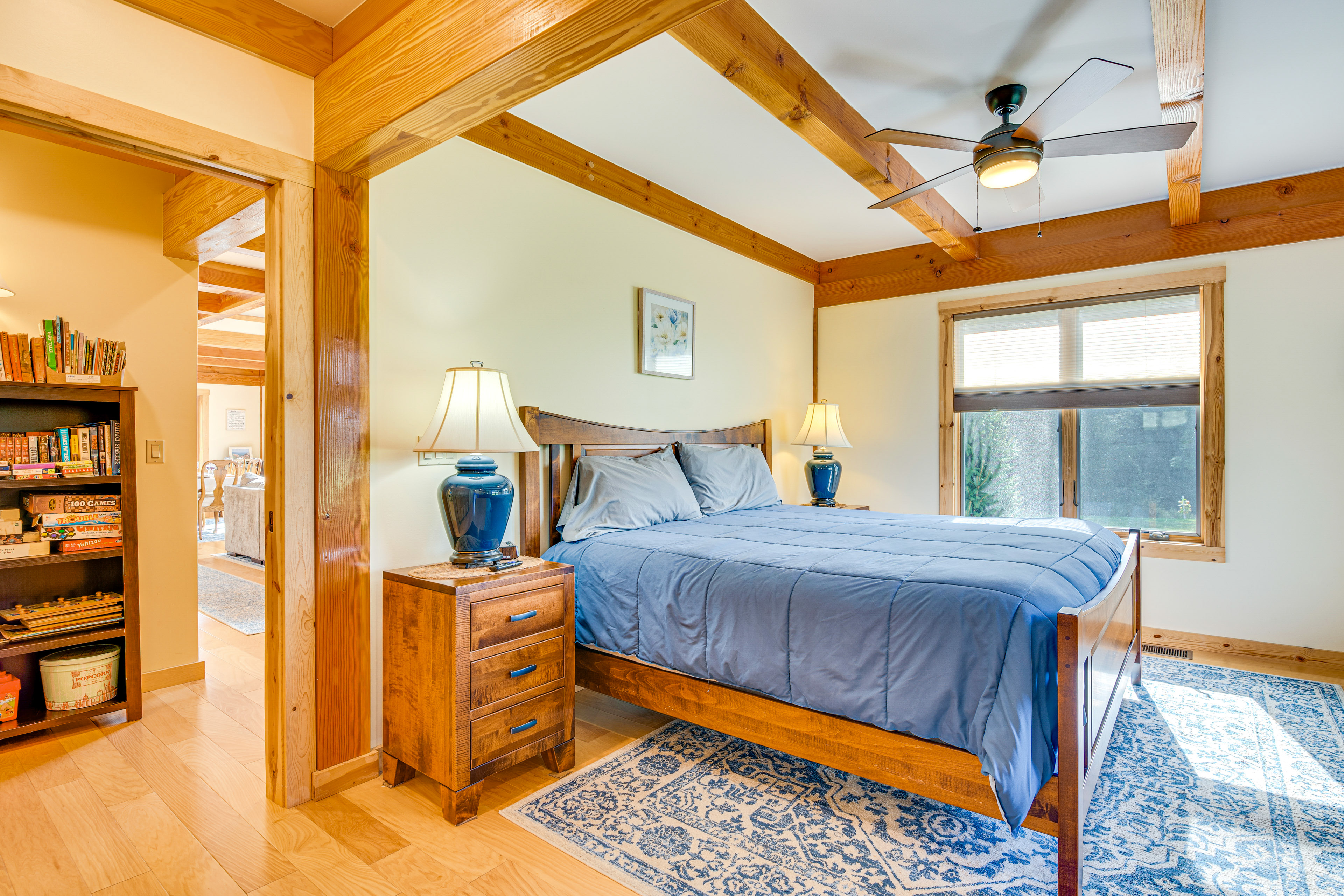 Spacious & Secluded Forksville Home: Fire Pit