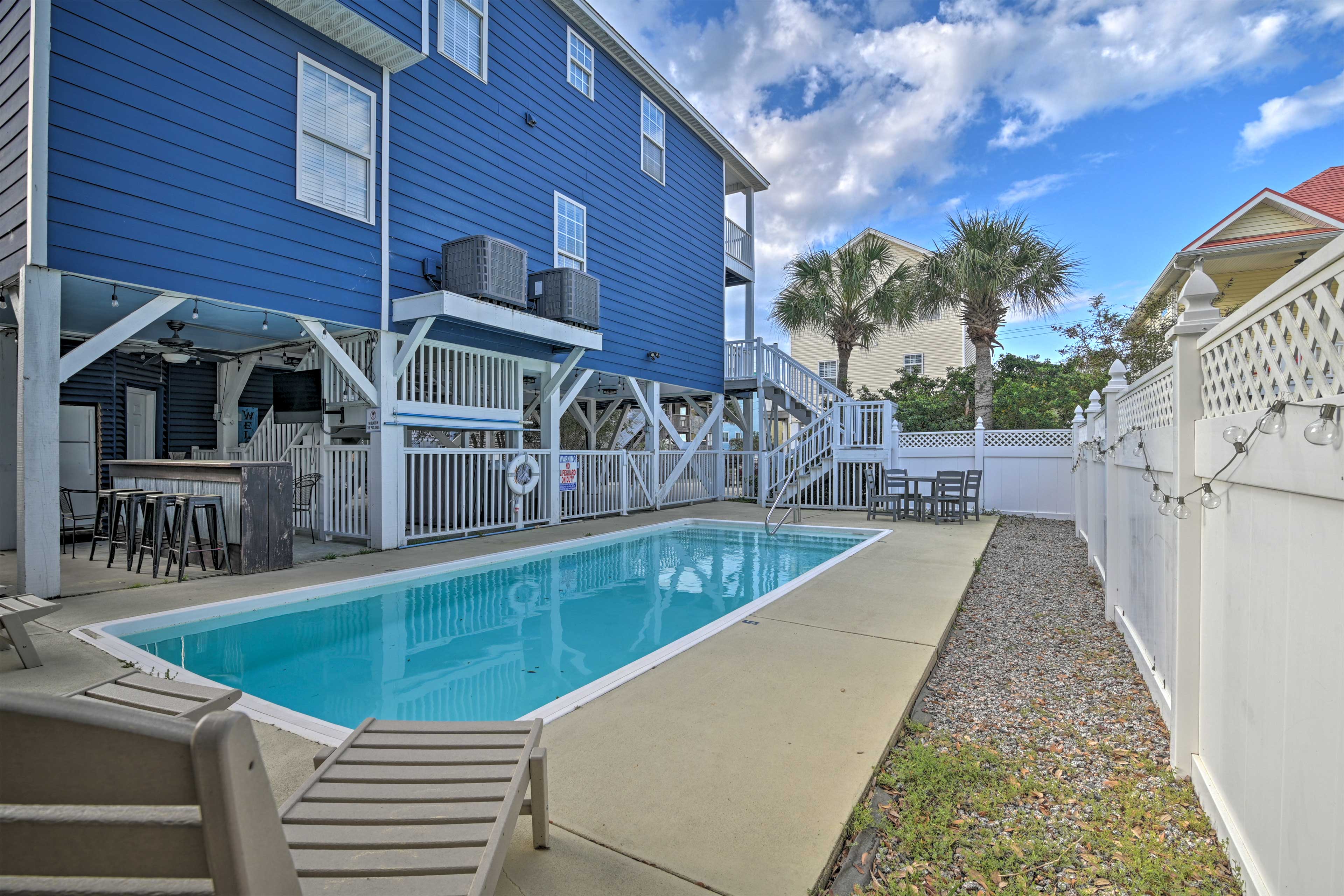 Property Image 2 - Large Home w/ Hot Tub & Pool: 500 ft to the Beach