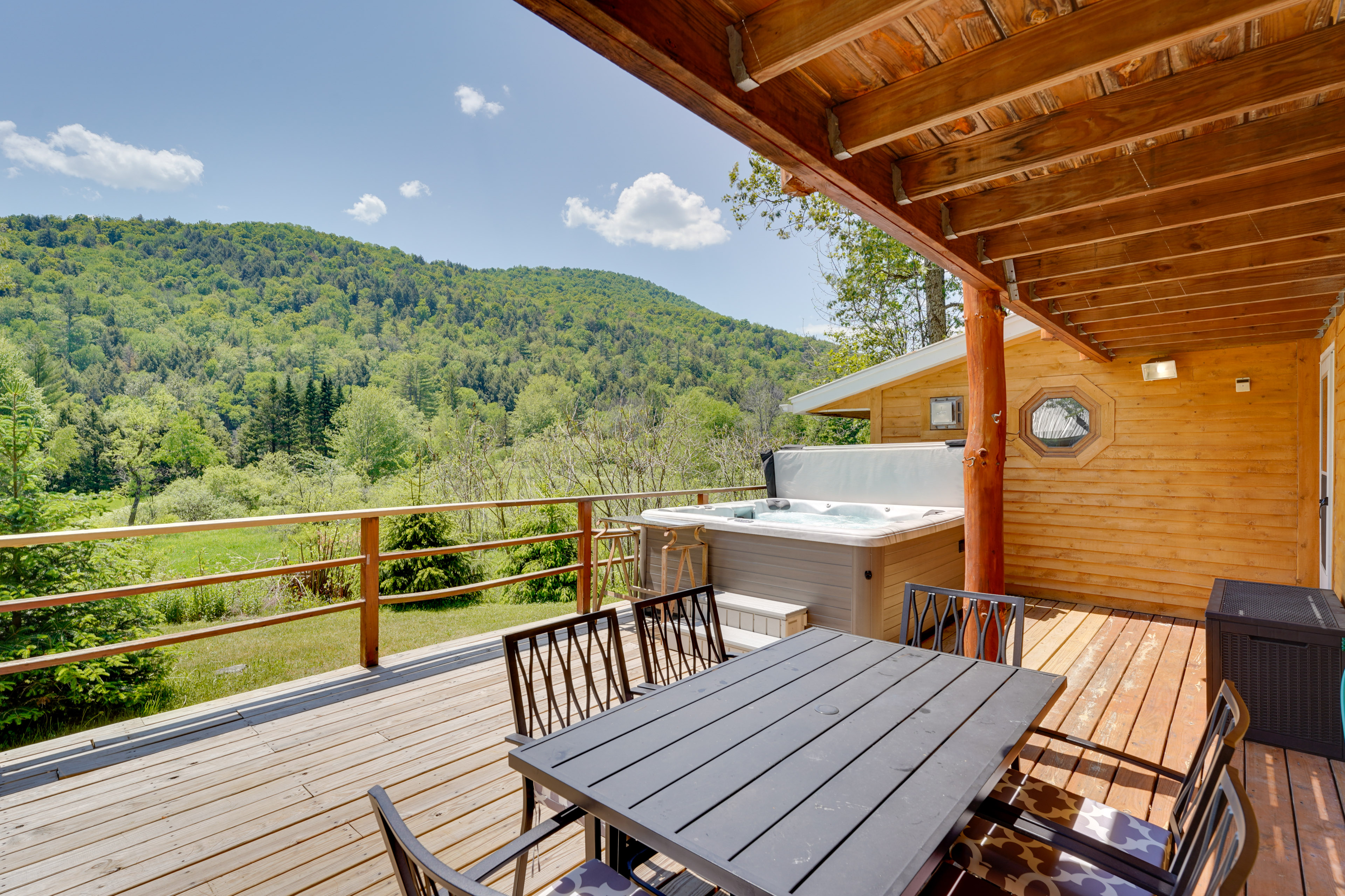 Property Image 2 - Killington Area Escape w/ Deck, Views & Hot Tub!