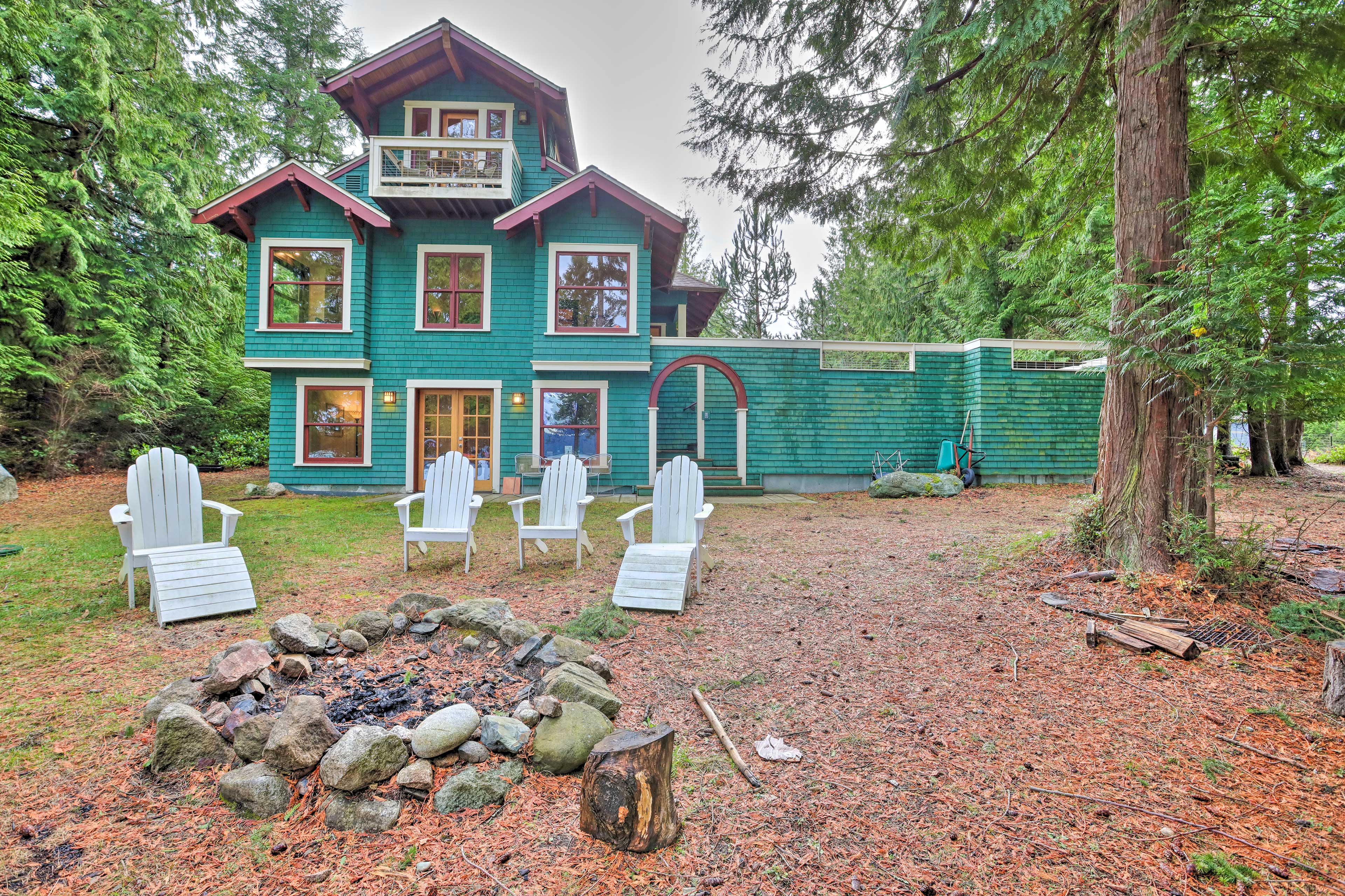 Property Image 1 - Lopez Island Hideaway w/ Coastal Views + Deck!