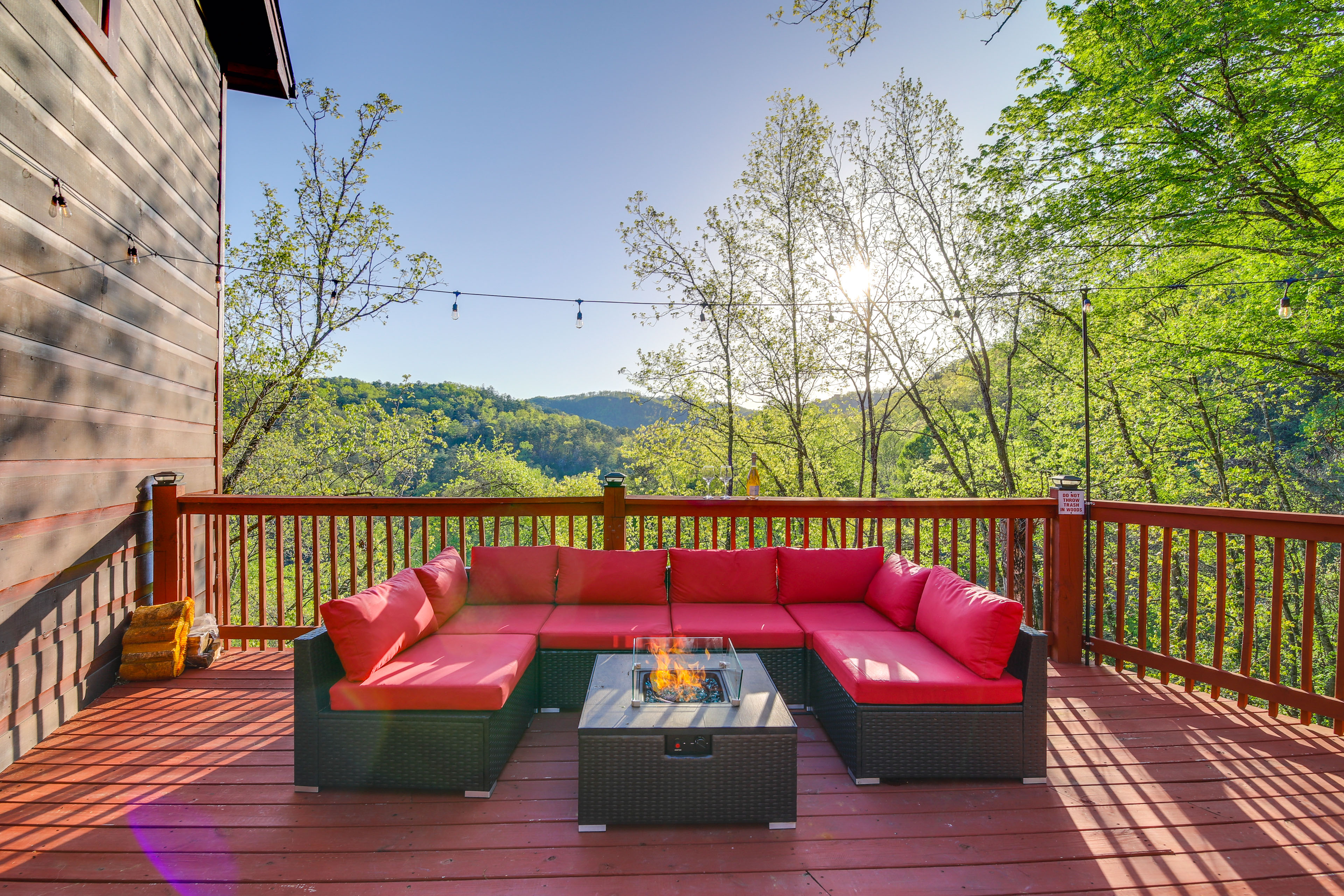 Property Image 2 - Pigeon Forge Cabin: Sauna, Saltwater Pool & Views!