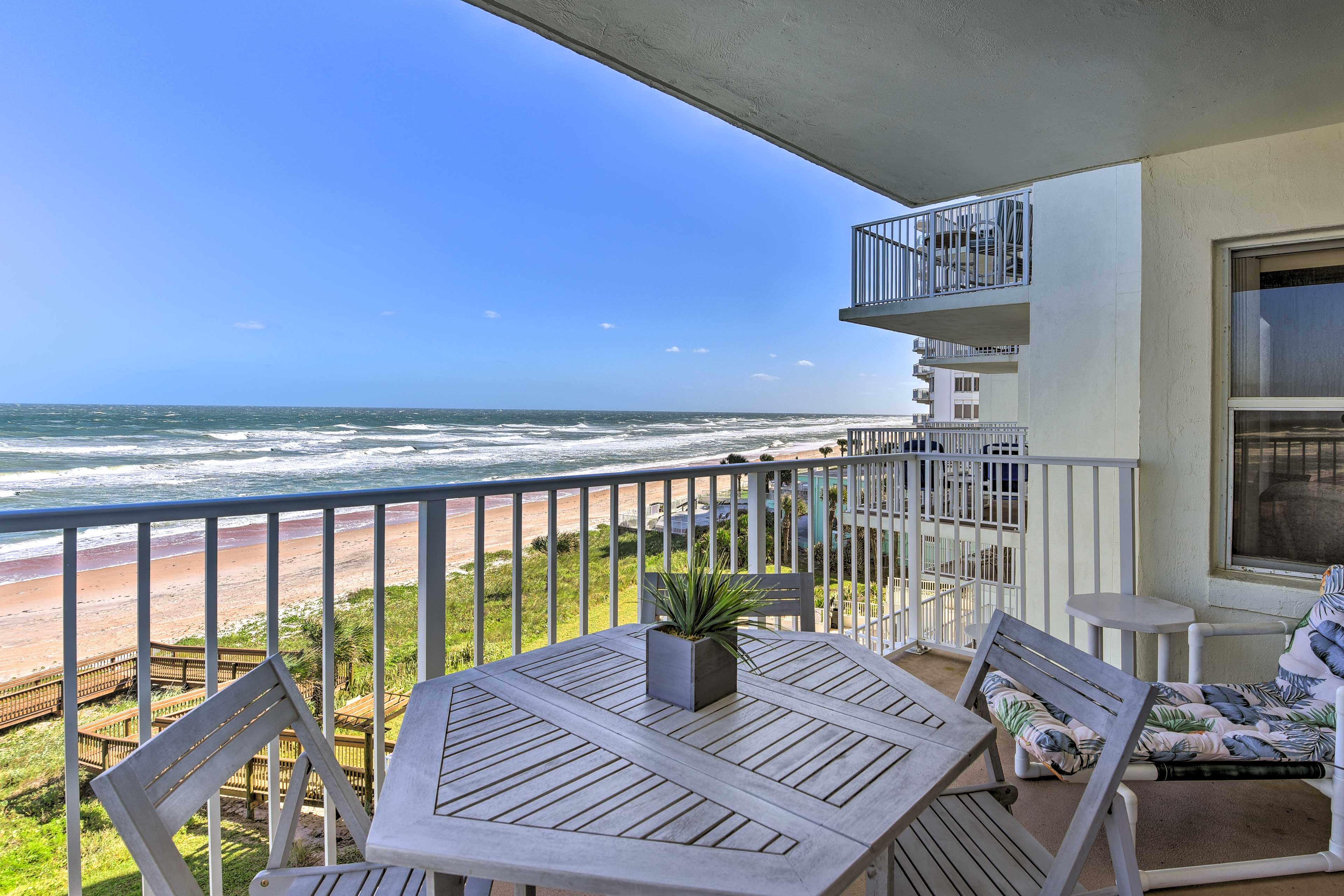 Property Image 1 - Oceanfront Retreat w/ Pool: Steps to Ormond Beach