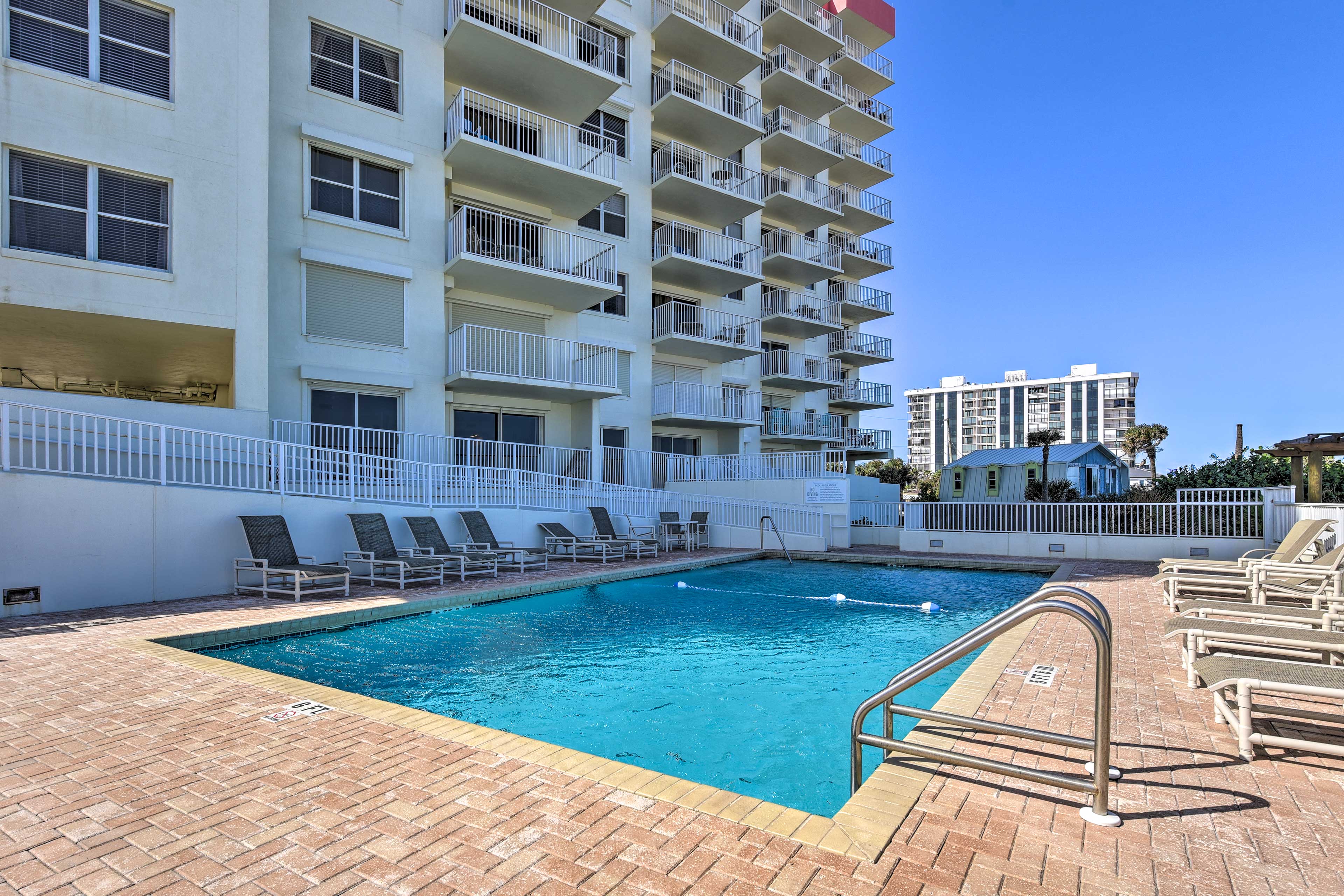 Property Image 2 - Oceanfront Retreat w/ Pool: Steps to Ormond Beach