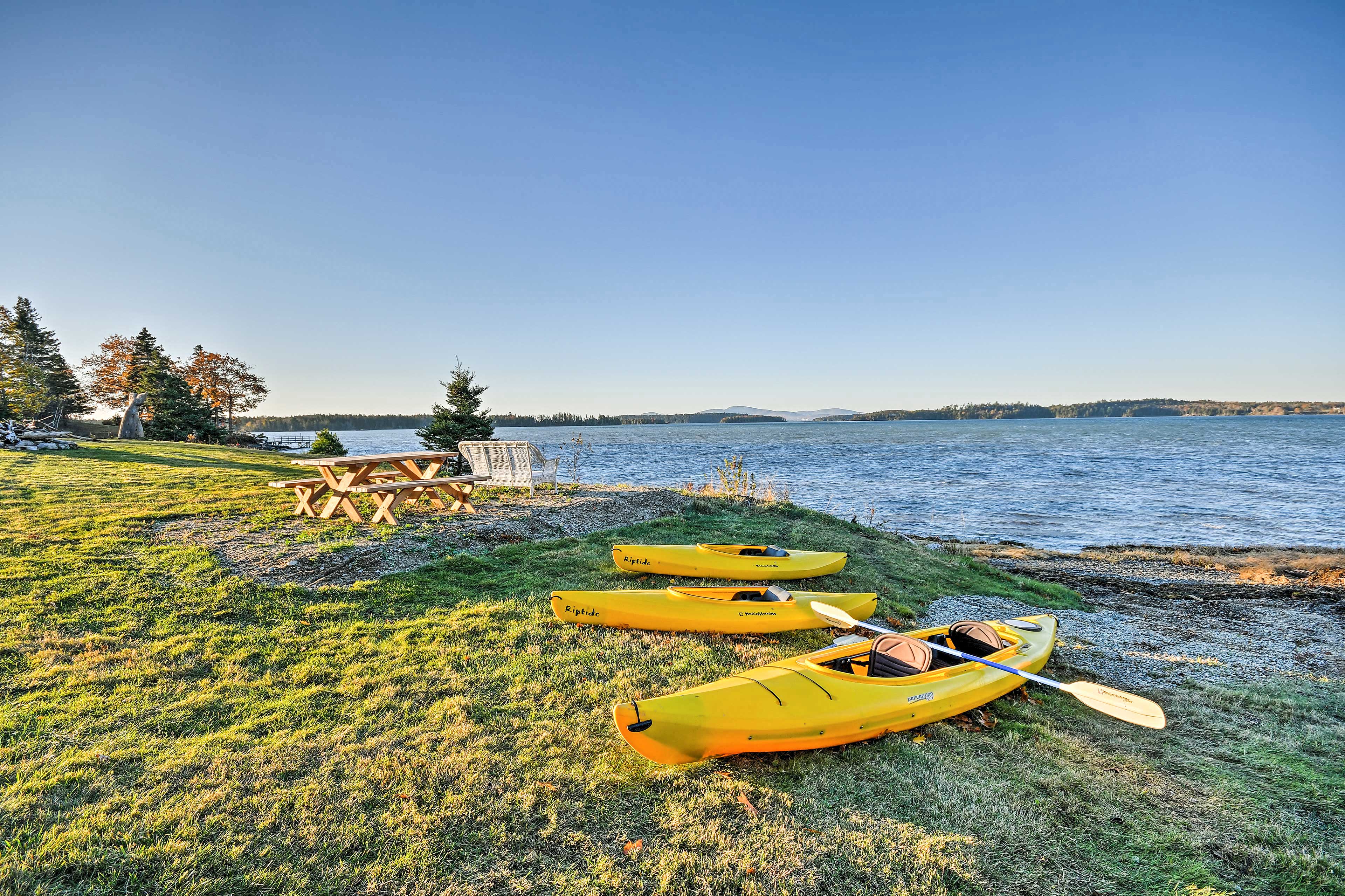 Property Image 1 - Oceanfront Sullivan Cottage on 6 Acres w/ Kayak!