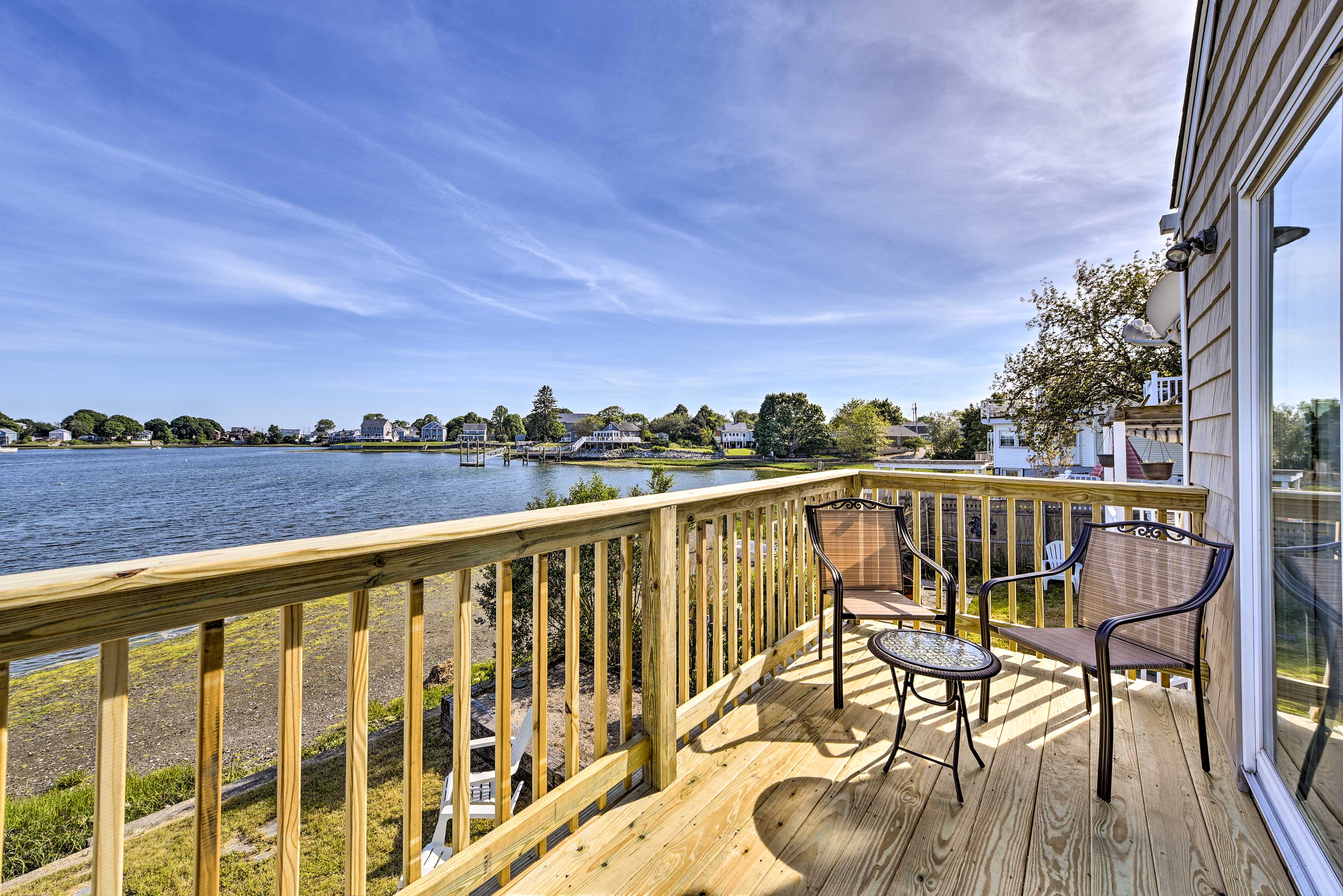 Property Image 1 - Waterside Portsmouth Home w/Deck, 11 Mi to Newport