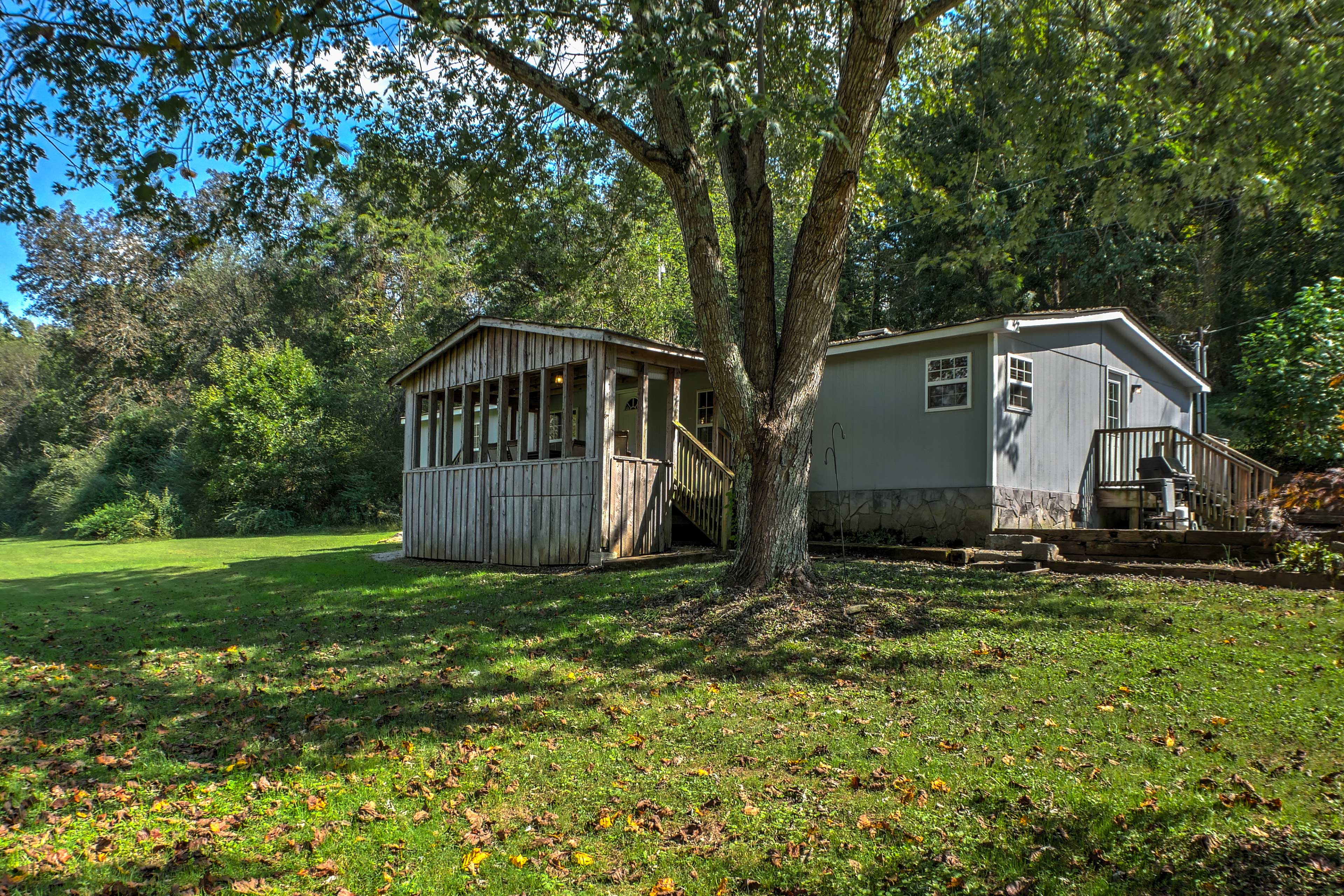 Property Image 1 - Ooltewah Cabin w/ Grill, Pool Table & Porch!
