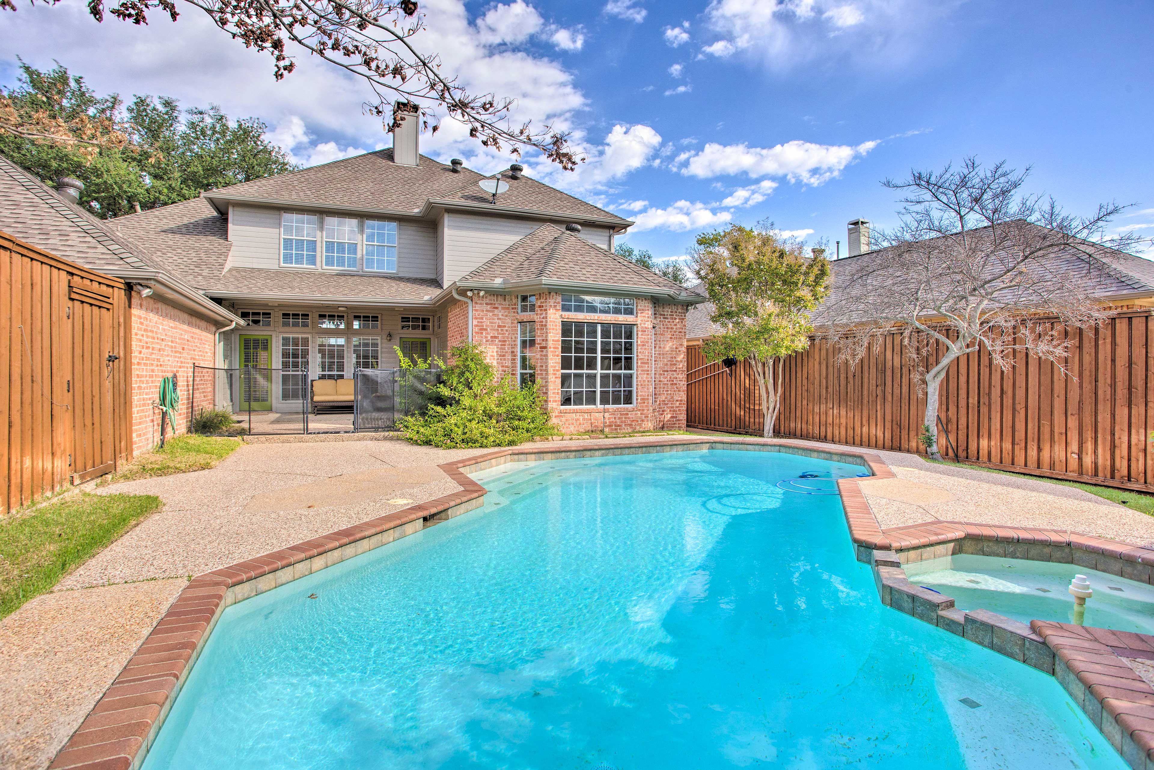 Property Image 1 - Elegant Plano Home w/ Private Outdoor Pool!