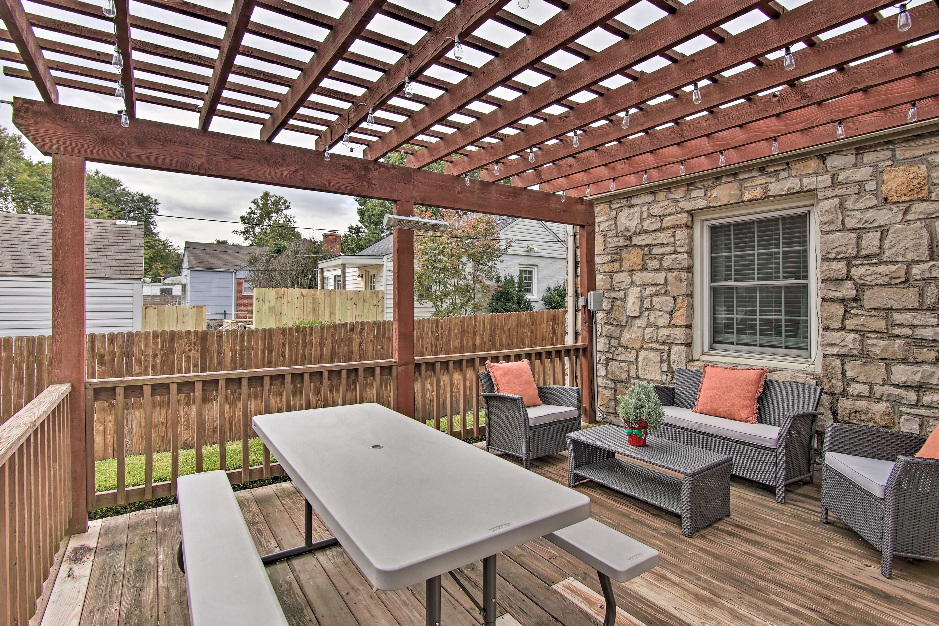 Charming Tulsa Bungalow w/ Furnished Deck!