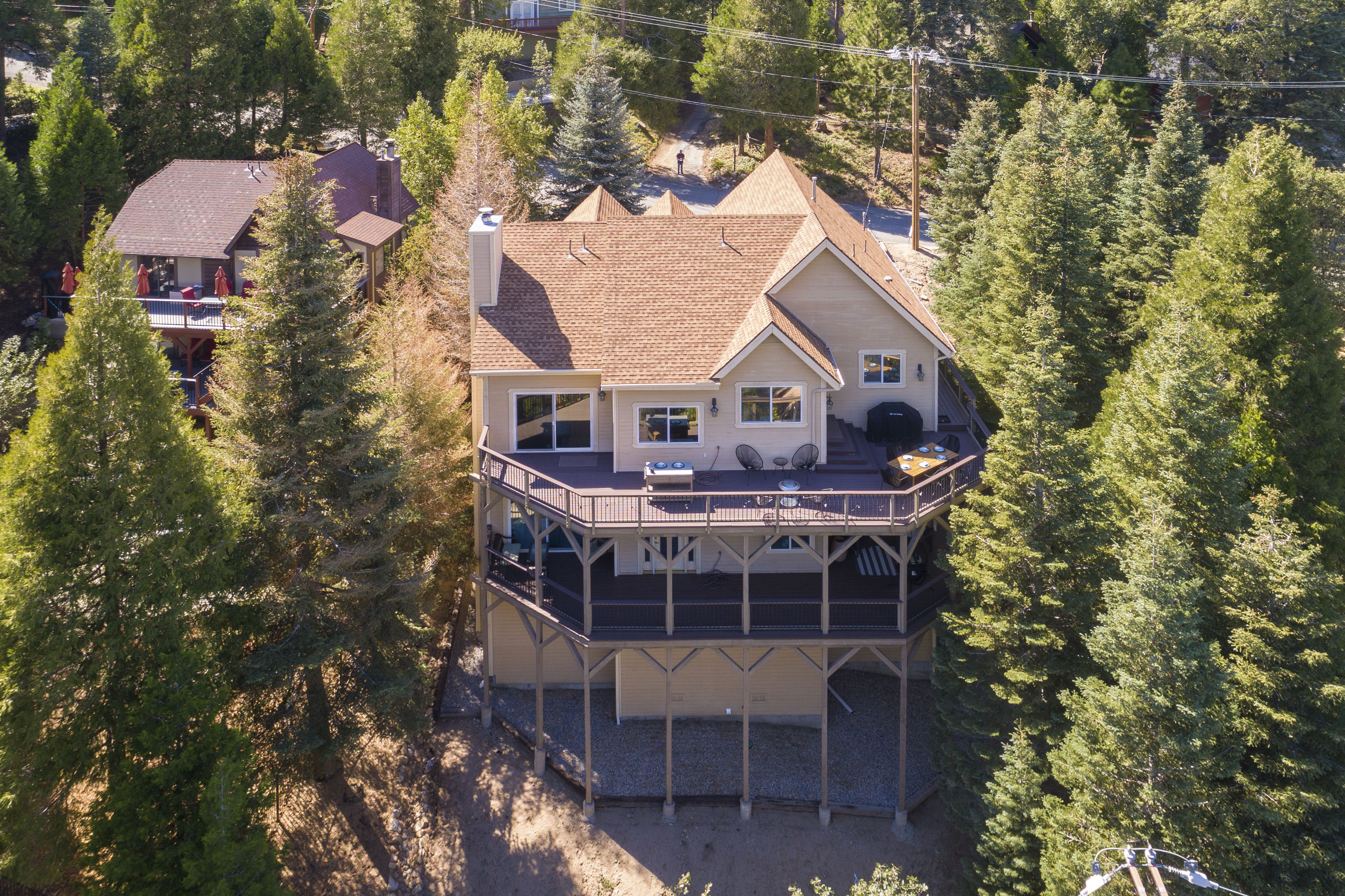 Property Image 2 - Lake Arrowhead Retreat w/ Decks + Mountain Views!