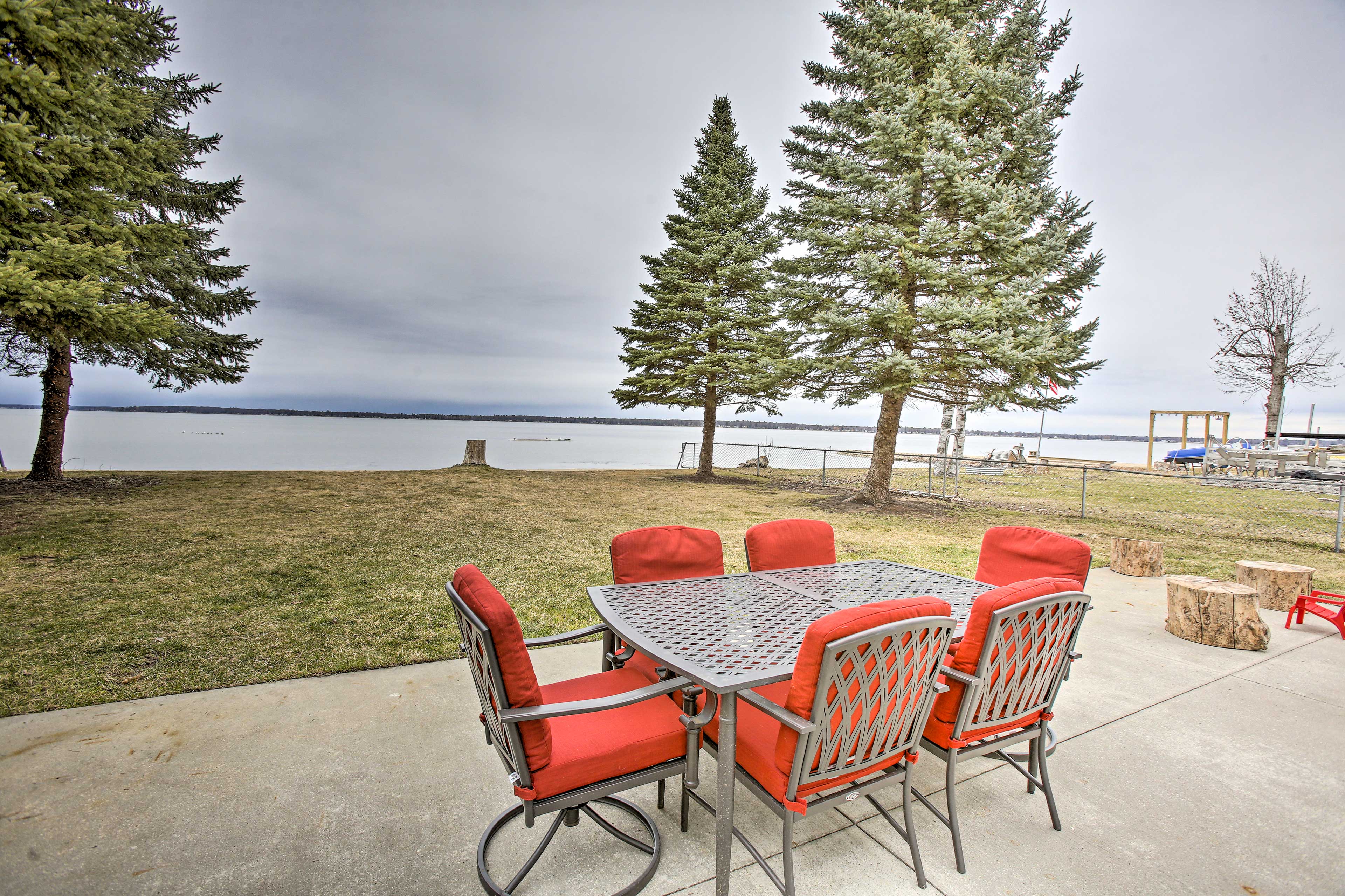 Property Image 1 - Peaceful Lakefront Houghton Lake Property w/ Patio