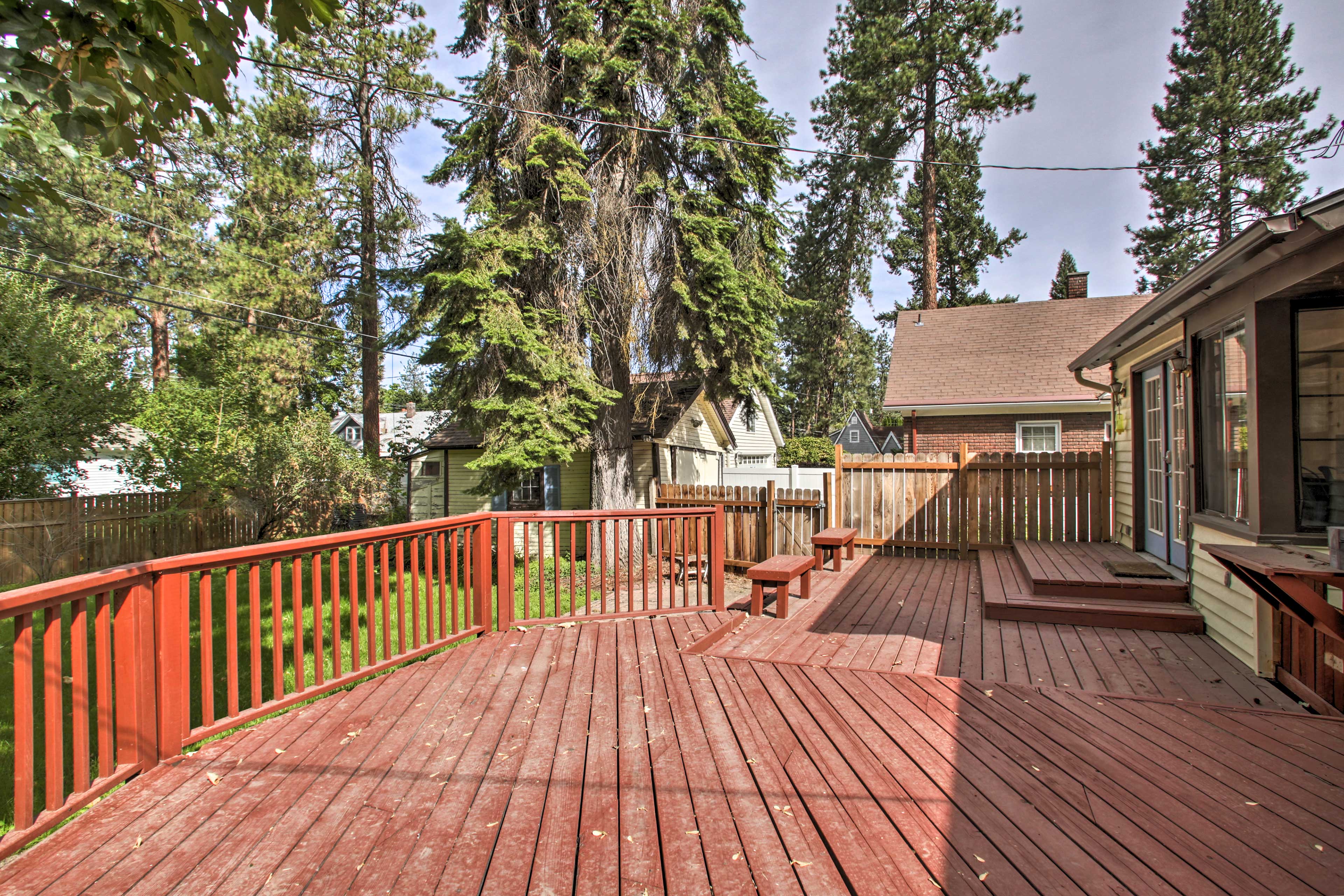 Property Image 2 - Peaceful Family Home w/ Deck: 3 Mi to Dtwn Spokane