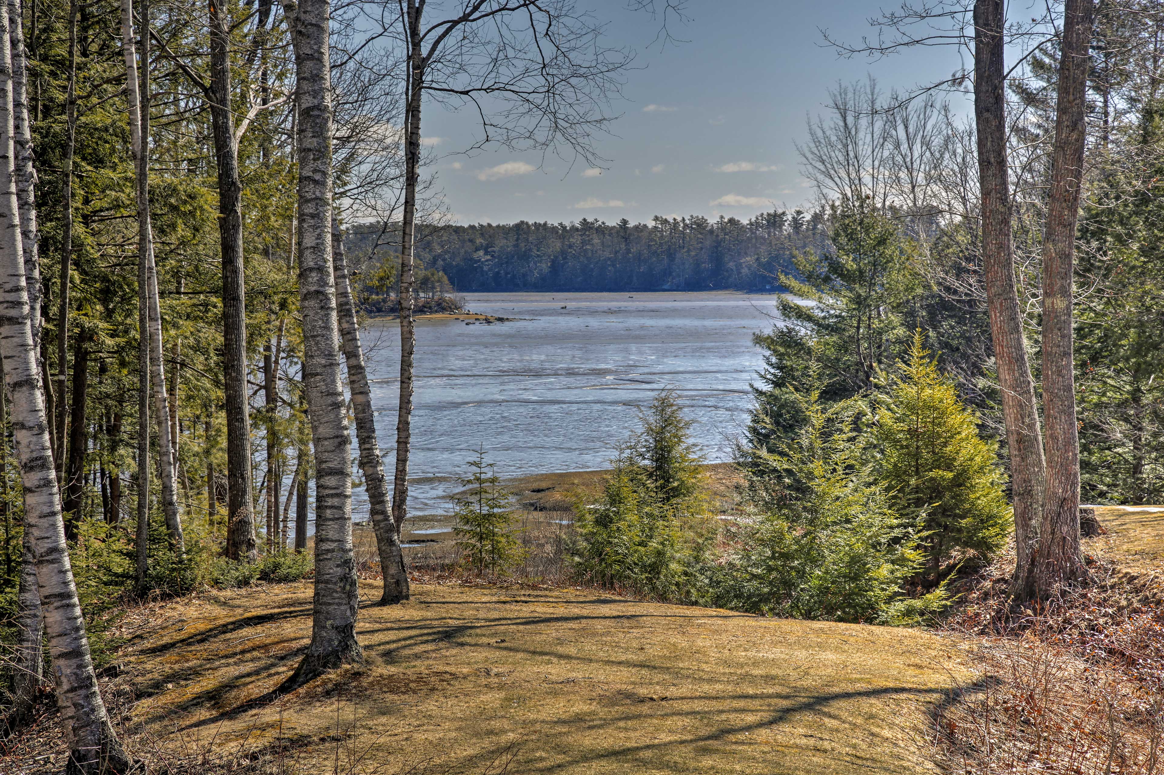 Property Image 2 - Peaceful Waterfront Apt w/ Deck, 22 Mi to Portland