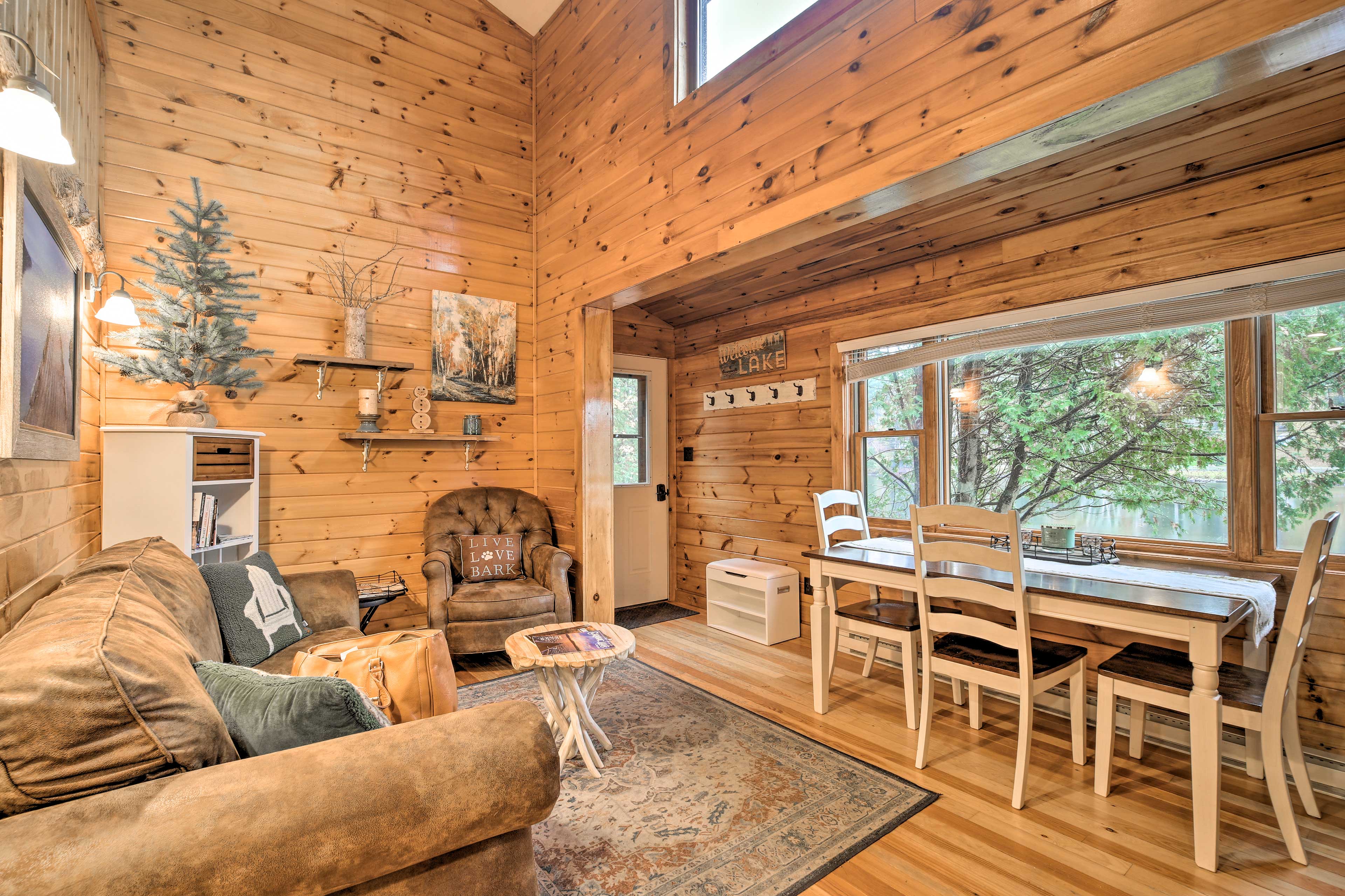 Property Image 1 - Pet-Friendly Adirondack Cabin w/ On-Site Lake