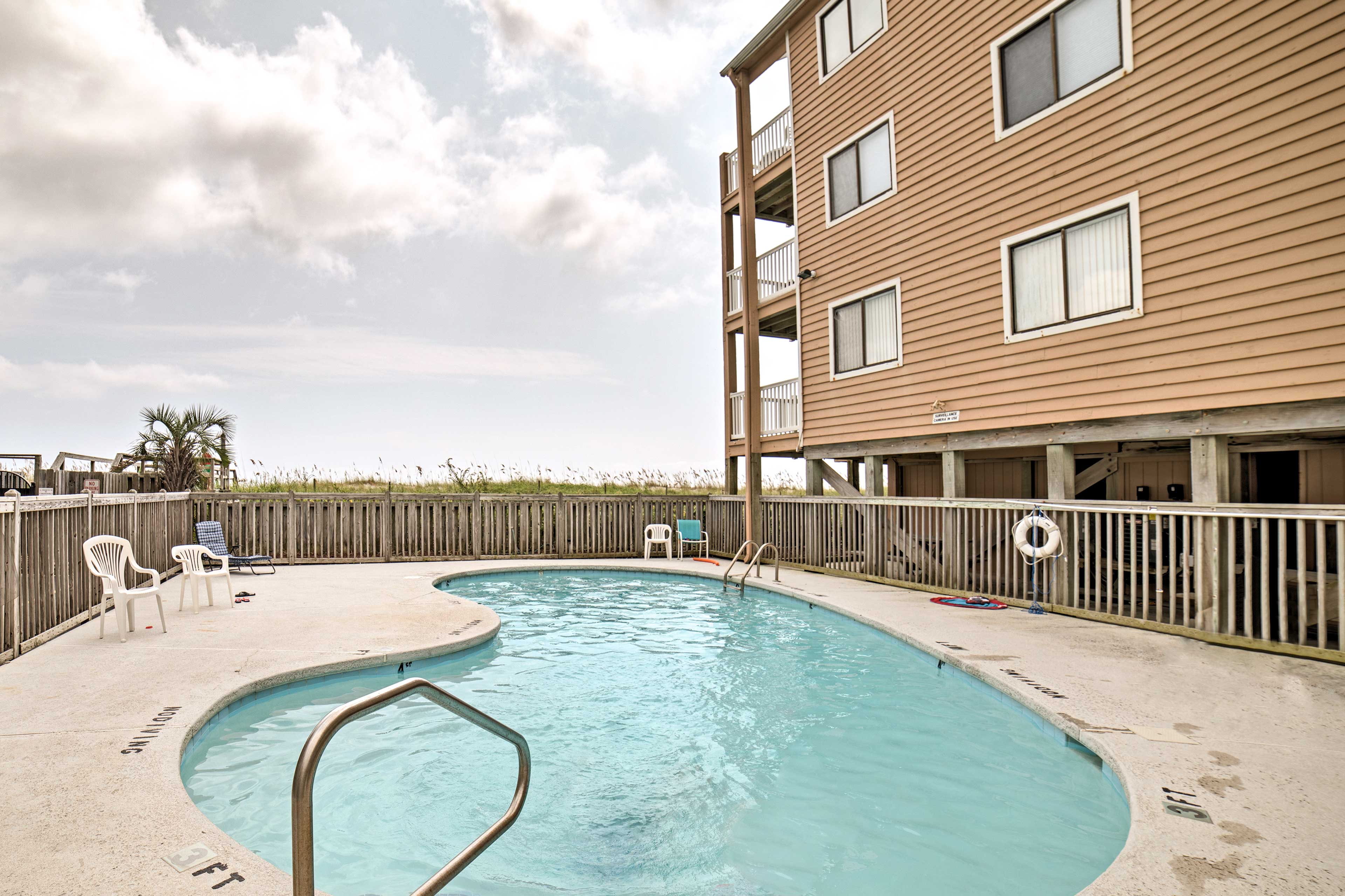Property Image 2 - Oceanfront Carolina Beach Condo w/ Pool & Views!
