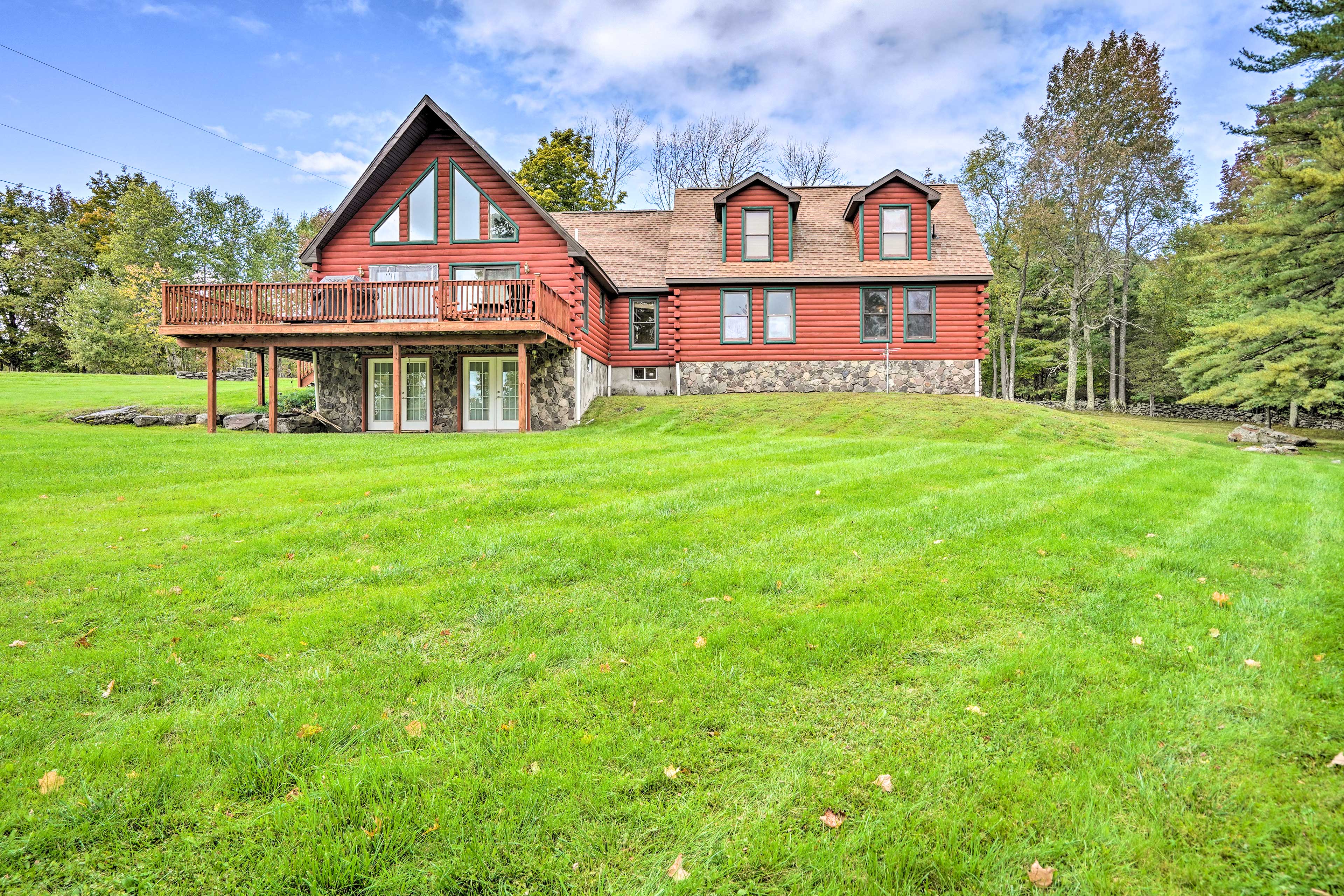 Property Image 1 - Grand Windham Retreat w/ Fire Pit & Game Room