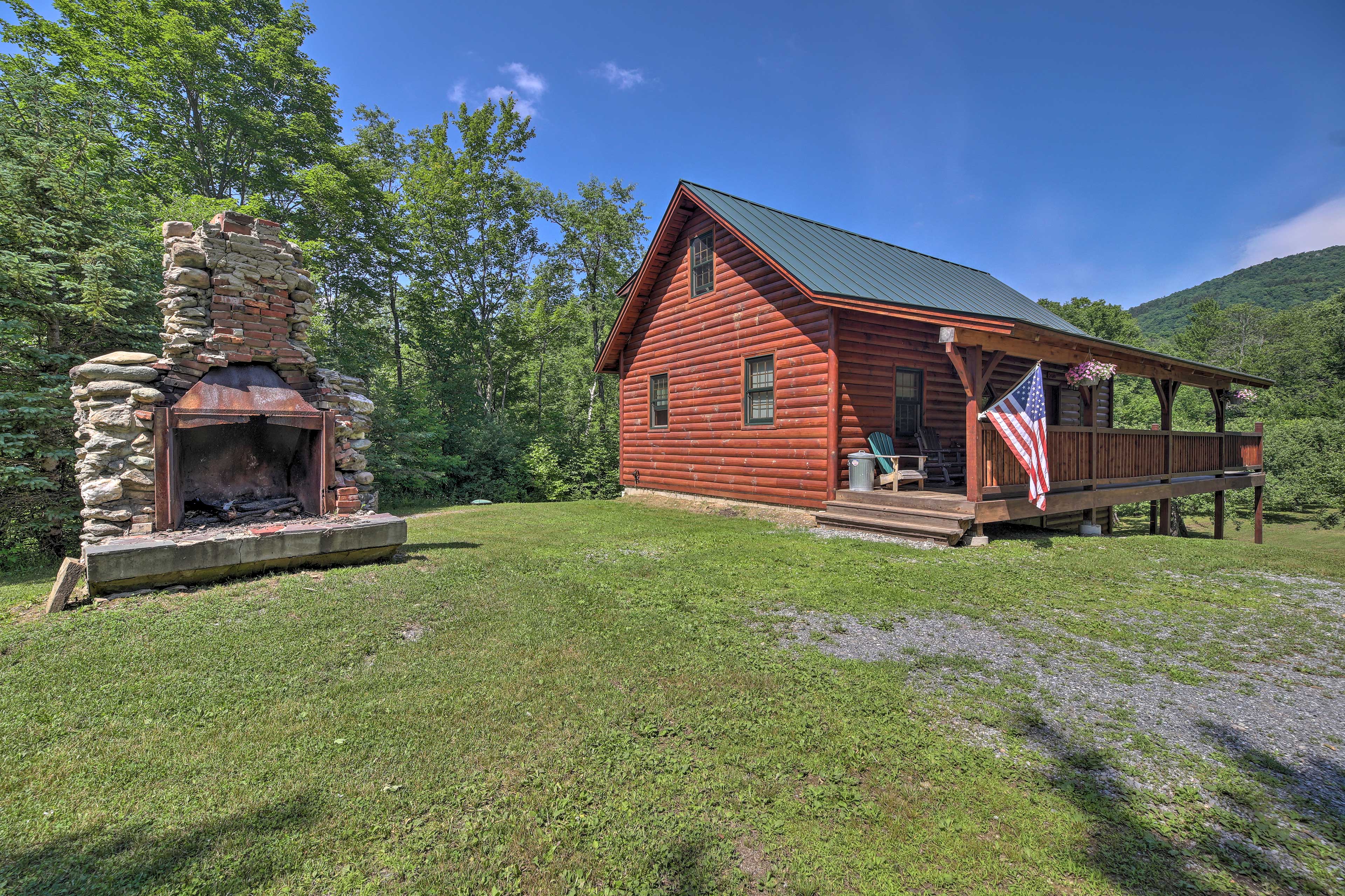 Property Image 2 - Ski Lodge Mtn Retreat w/ Fire Pit, Deck & Views!