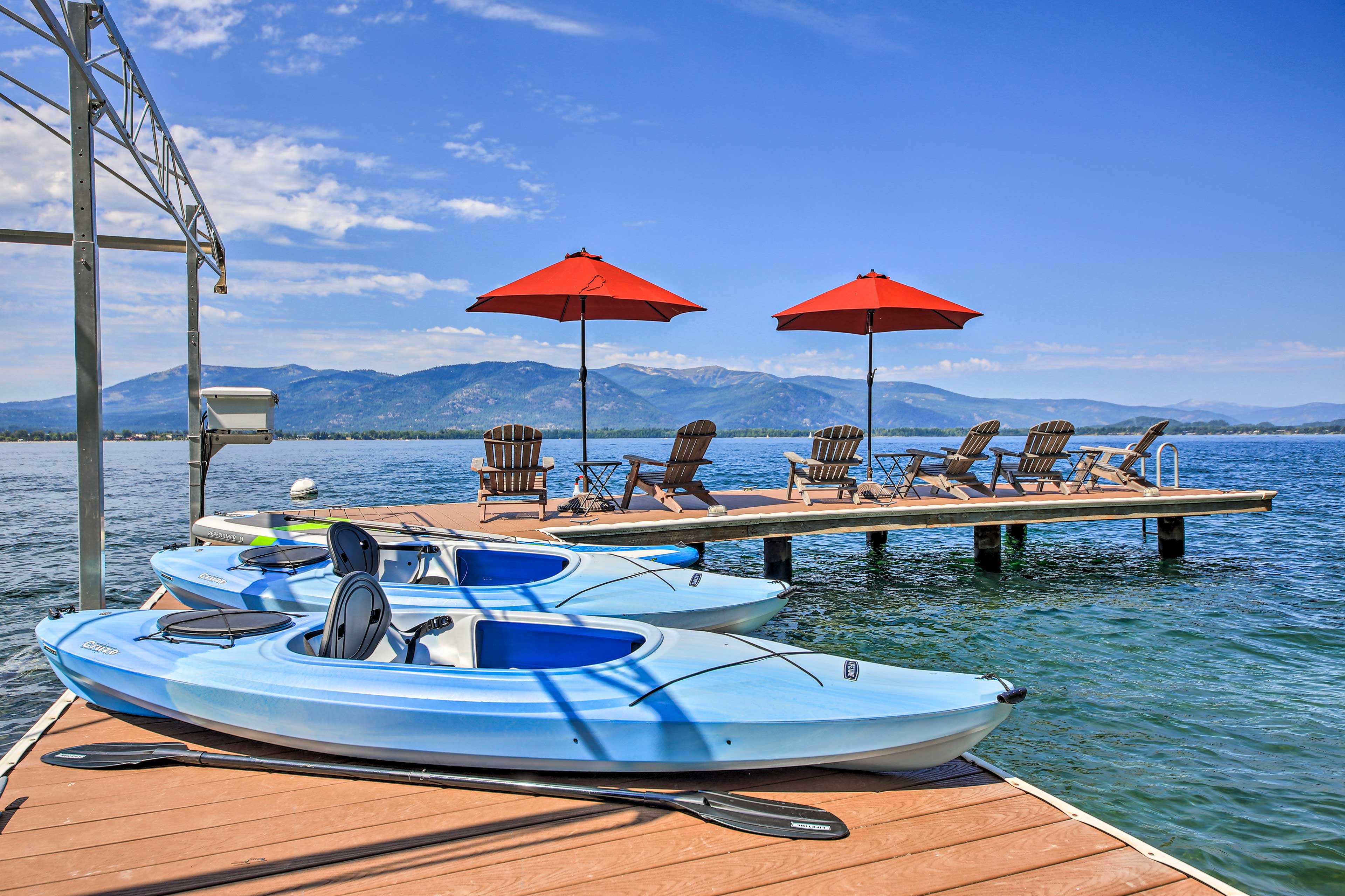 Property Image 1 - Sandpoint Waterfront Getaway on Lake Pend Oreille!