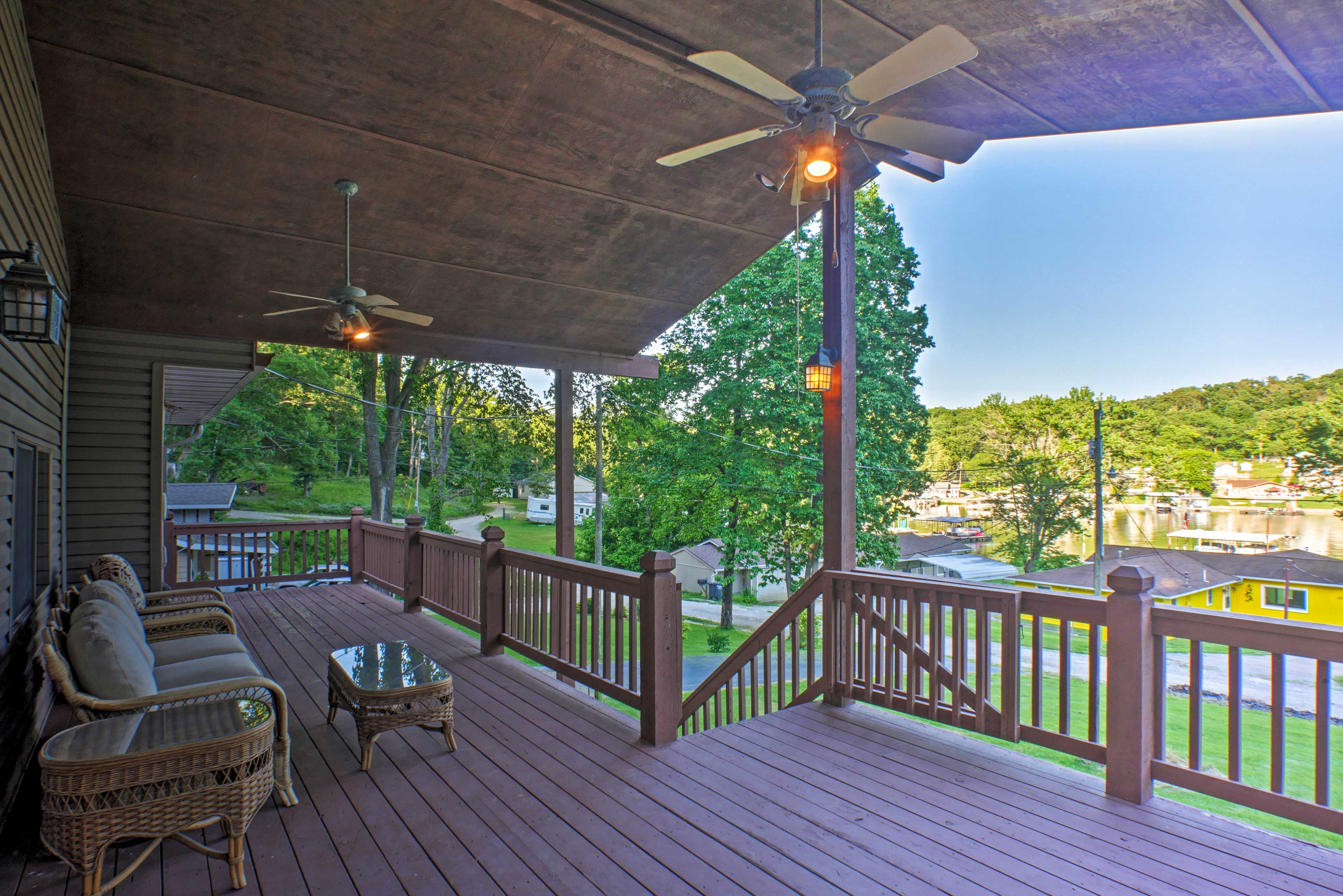 Property Image 1 - Lakefront Sunrise Beach Home w/ Boat Dock!