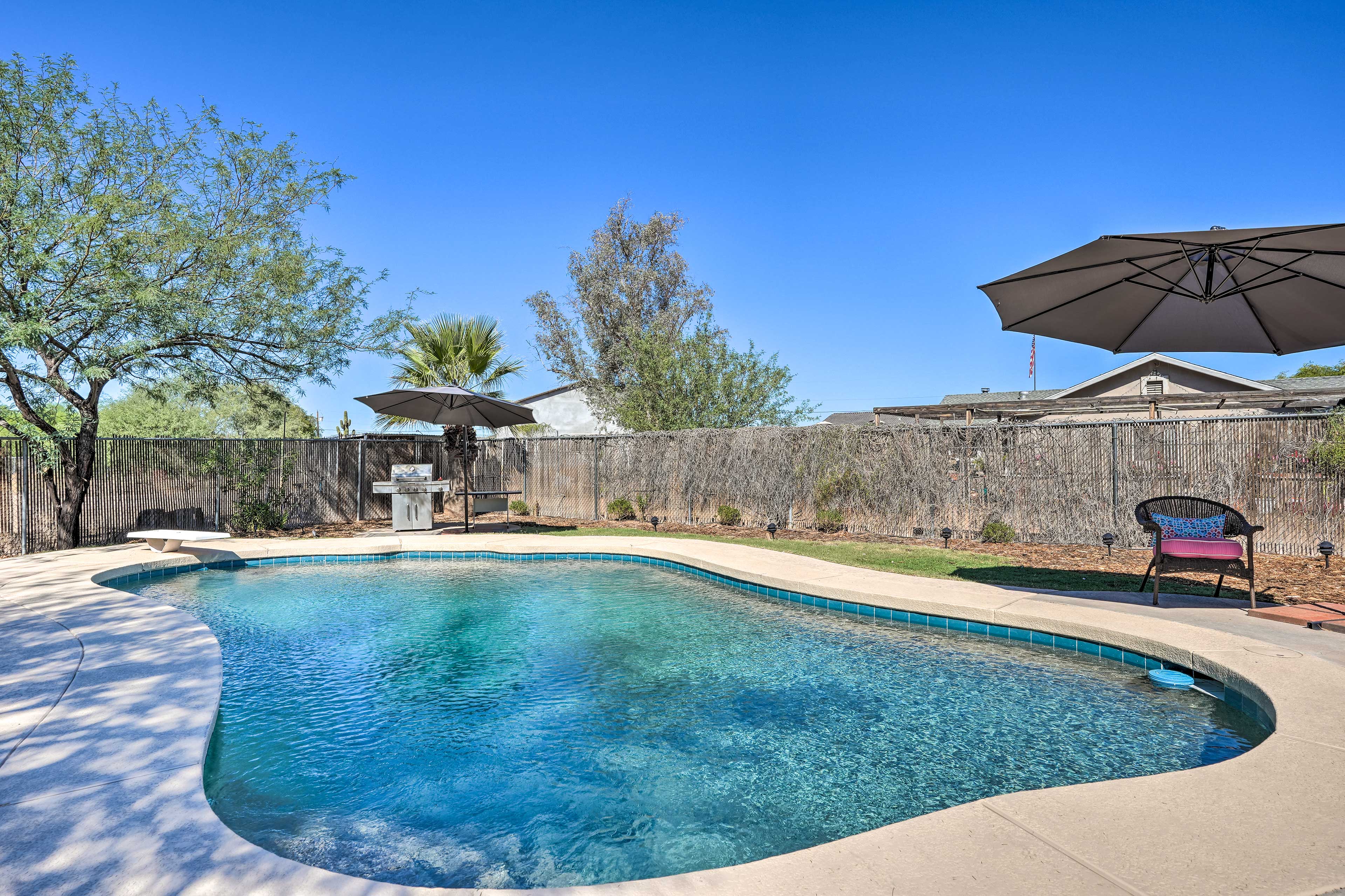 Property Image 2 - Sunny Phoenix Home w/ Pool + Backyard Oasis!