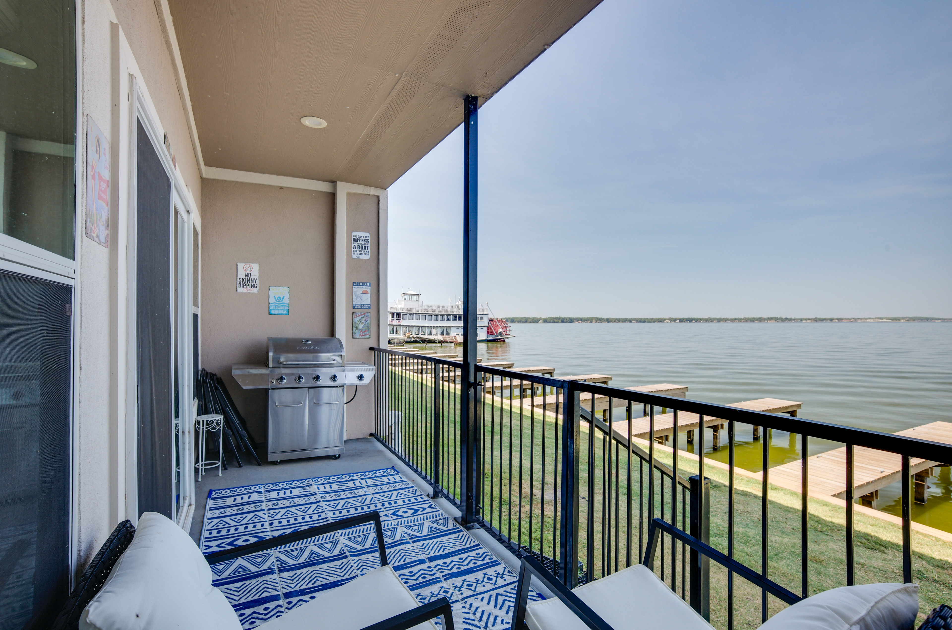 Property Image 2 - Lake Conroe Waterfront Home: Patio & Shared Pool!