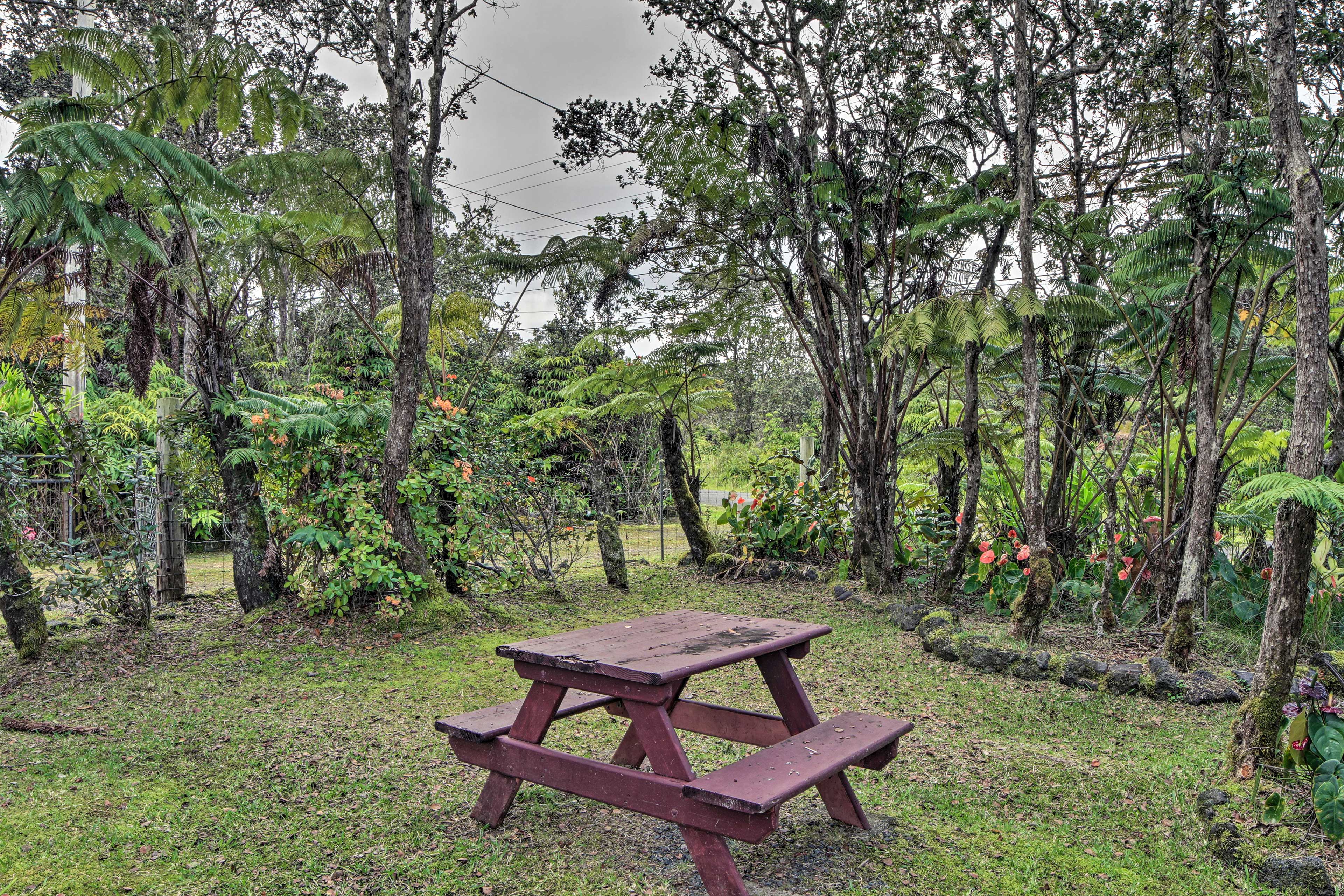 Property Image 2 - Tropical Volcano Bungalow < 4 Mi to Nat’l Park!