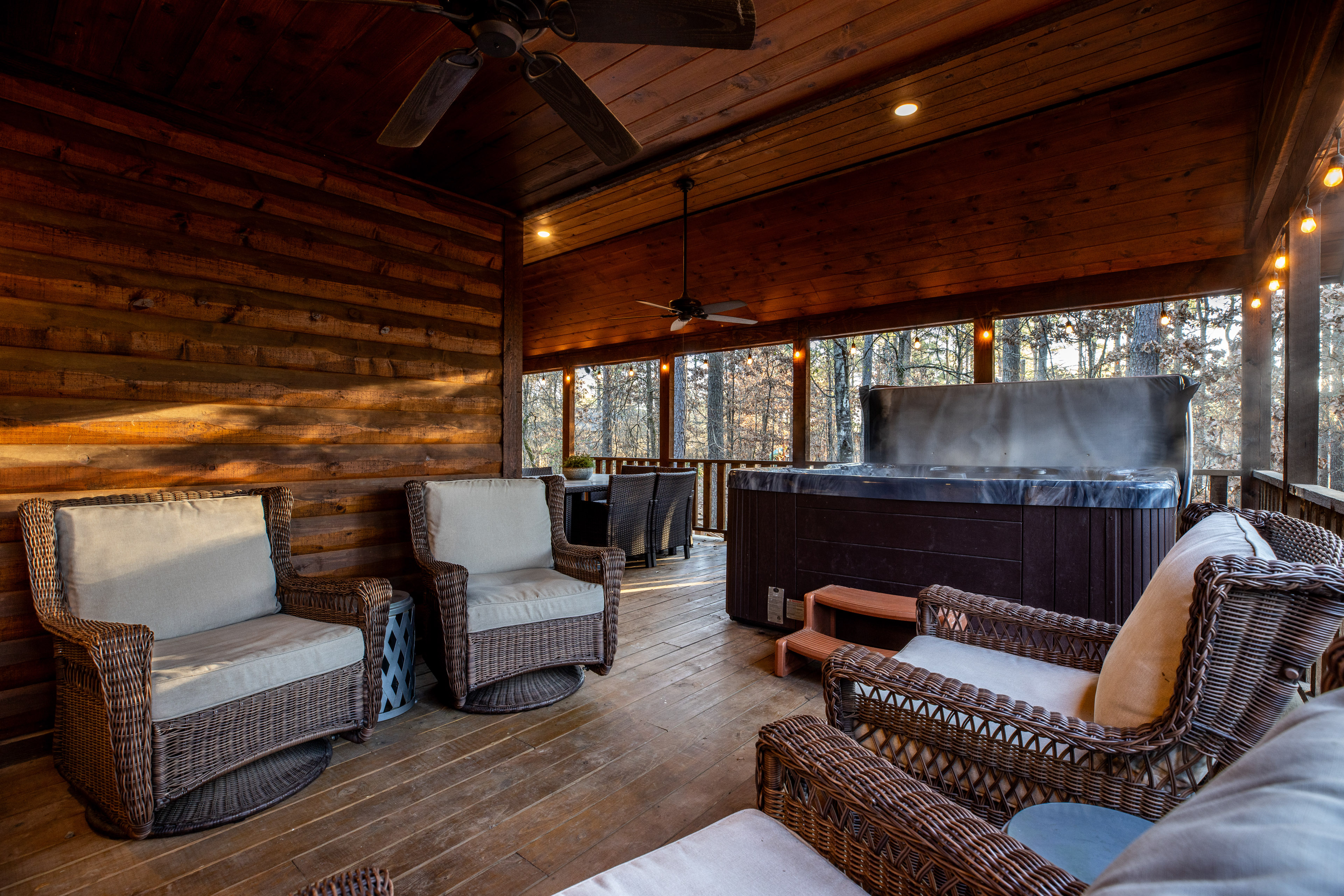 Property Image 2 - Family-Friendly Broken Bow Cabin w/ Hot Tub!
