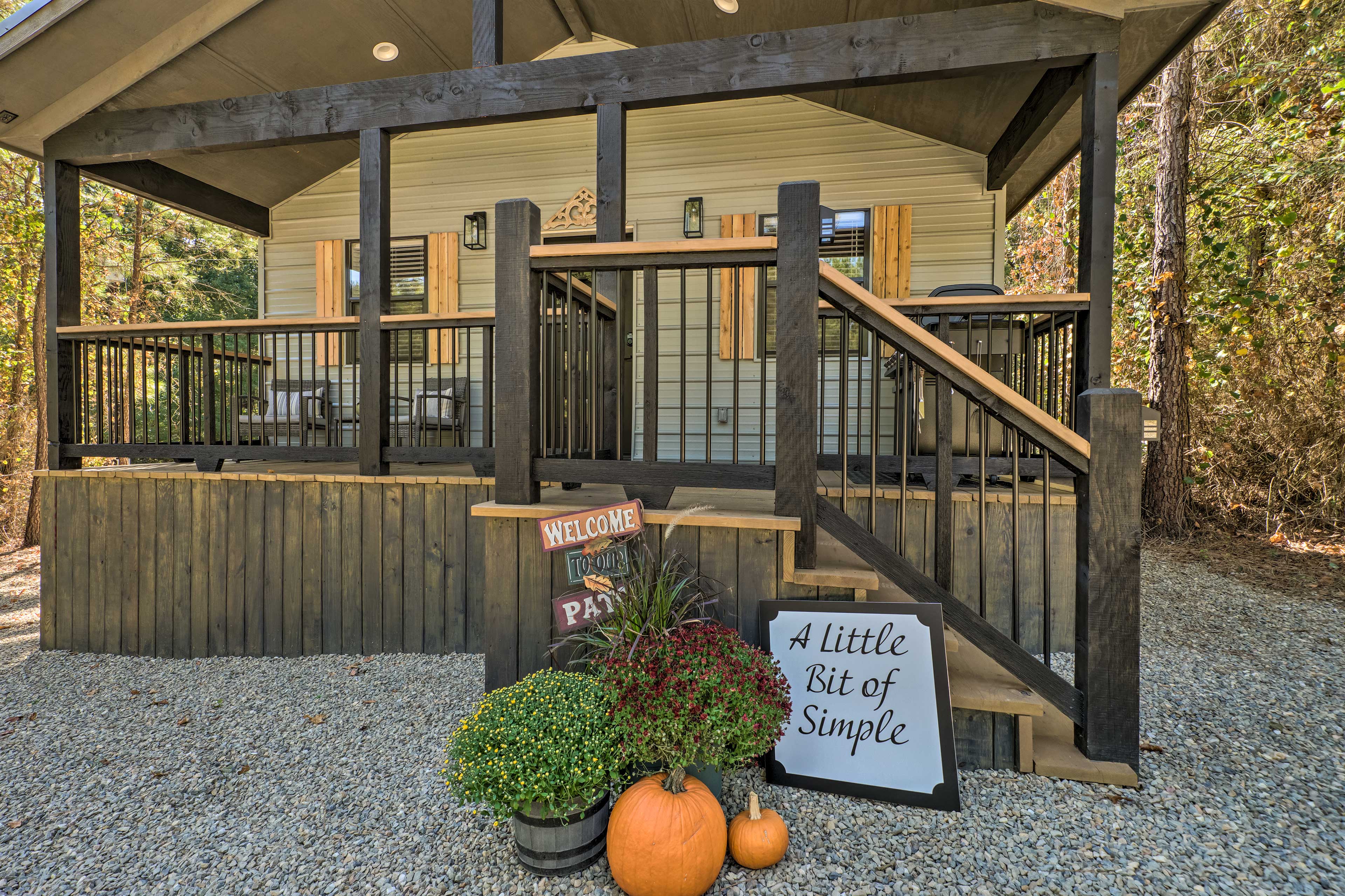 Property Image 2 - ’A Little Bit of Simple’ Cabin w/ Pond Access