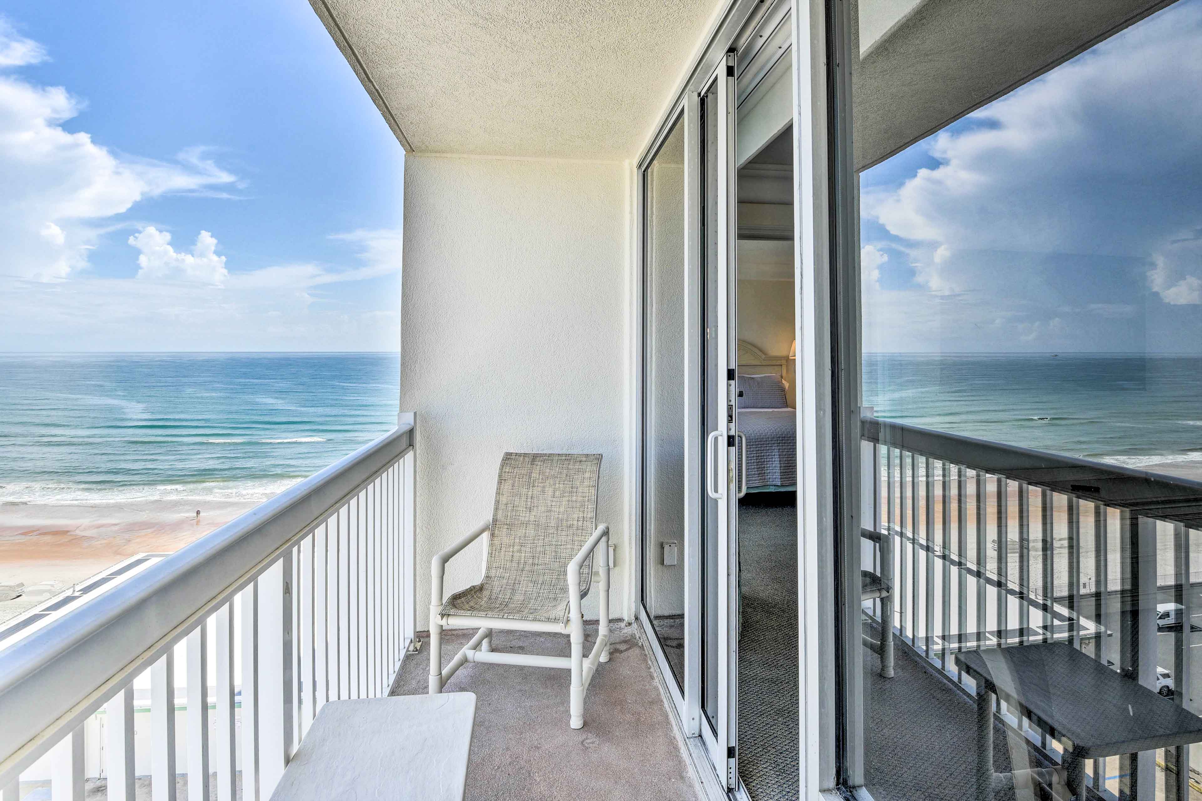Property Image 1 - Sunny Daytona Beach Gem w/ Ocean Views!