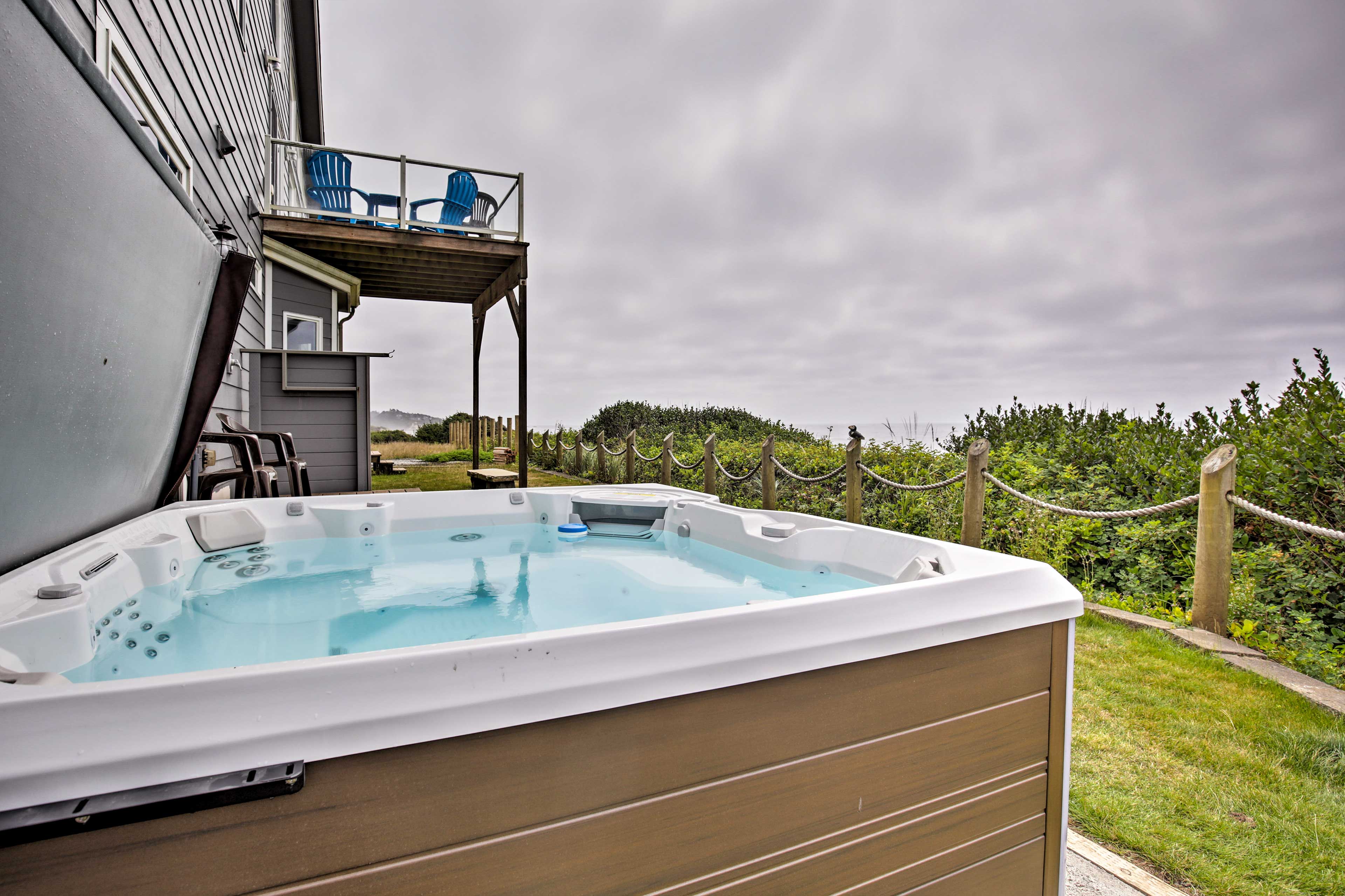 Property Image 2 - Oceanfront South Beach Home w/Hot Tub & Sauna