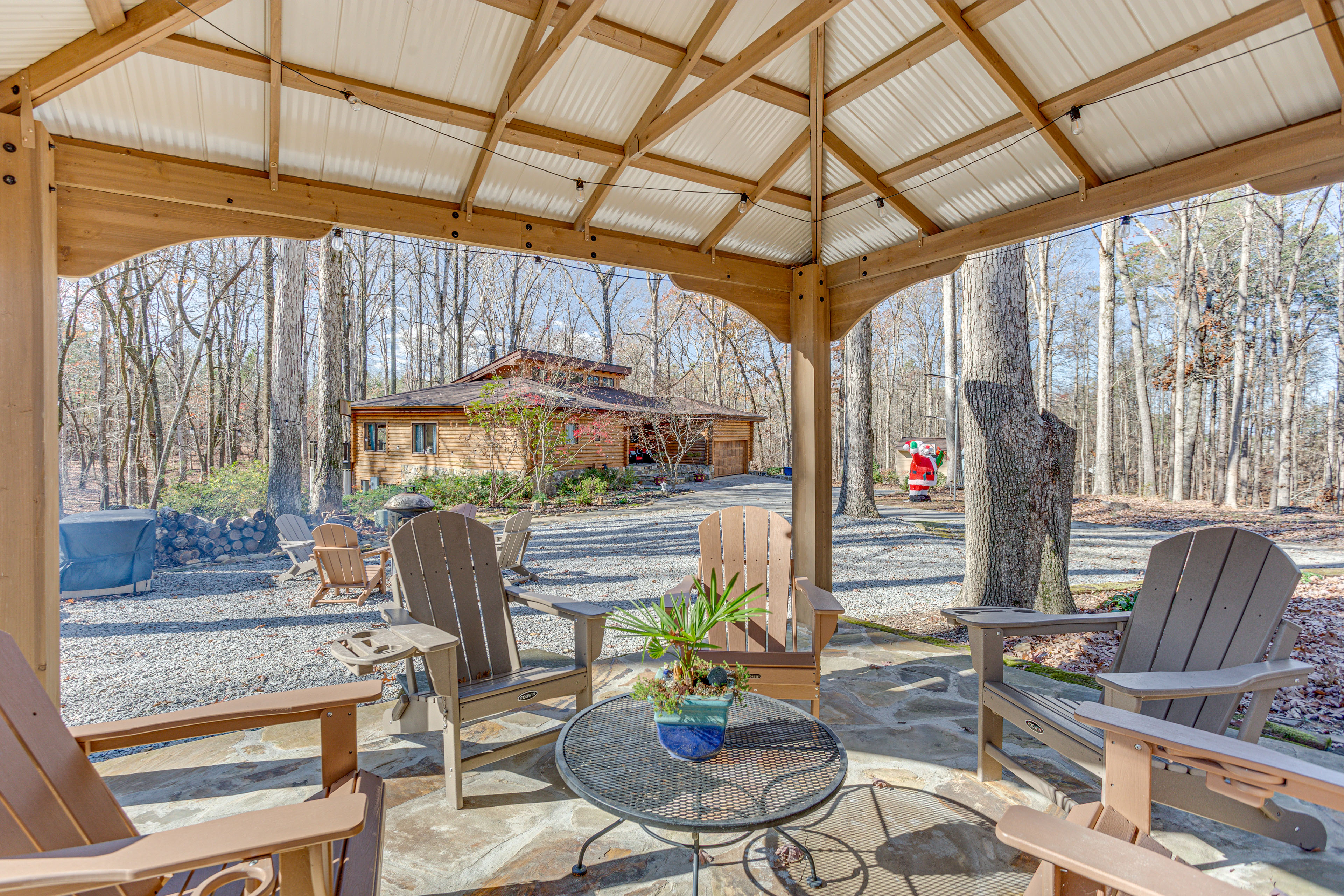 Property Image 1 - Peaceful Lawrenceville Cabin w/ Hot Tub on 6 Acres