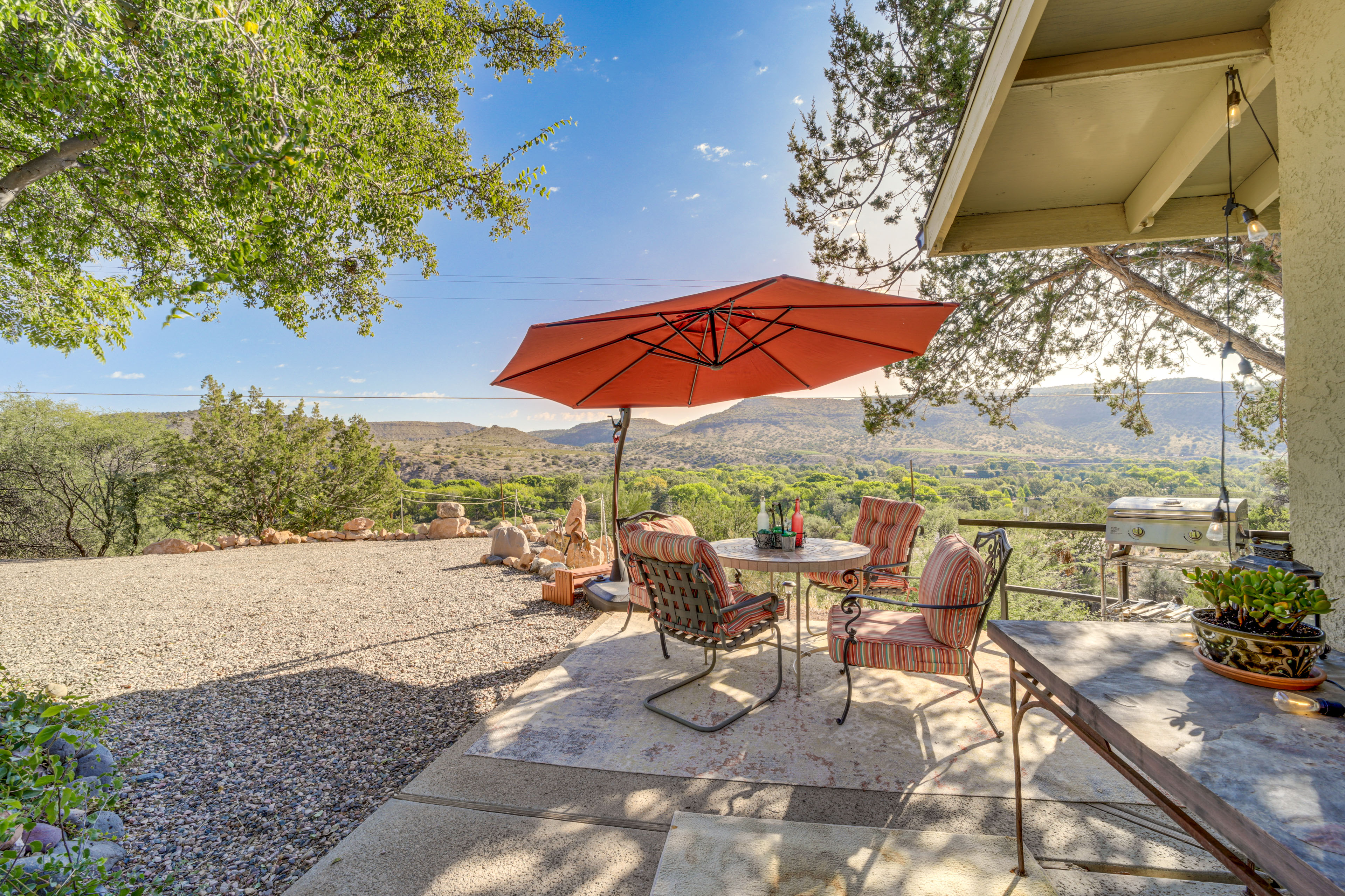 Property Image 1 - Vineyard Views & Sauna at Cornville Home!