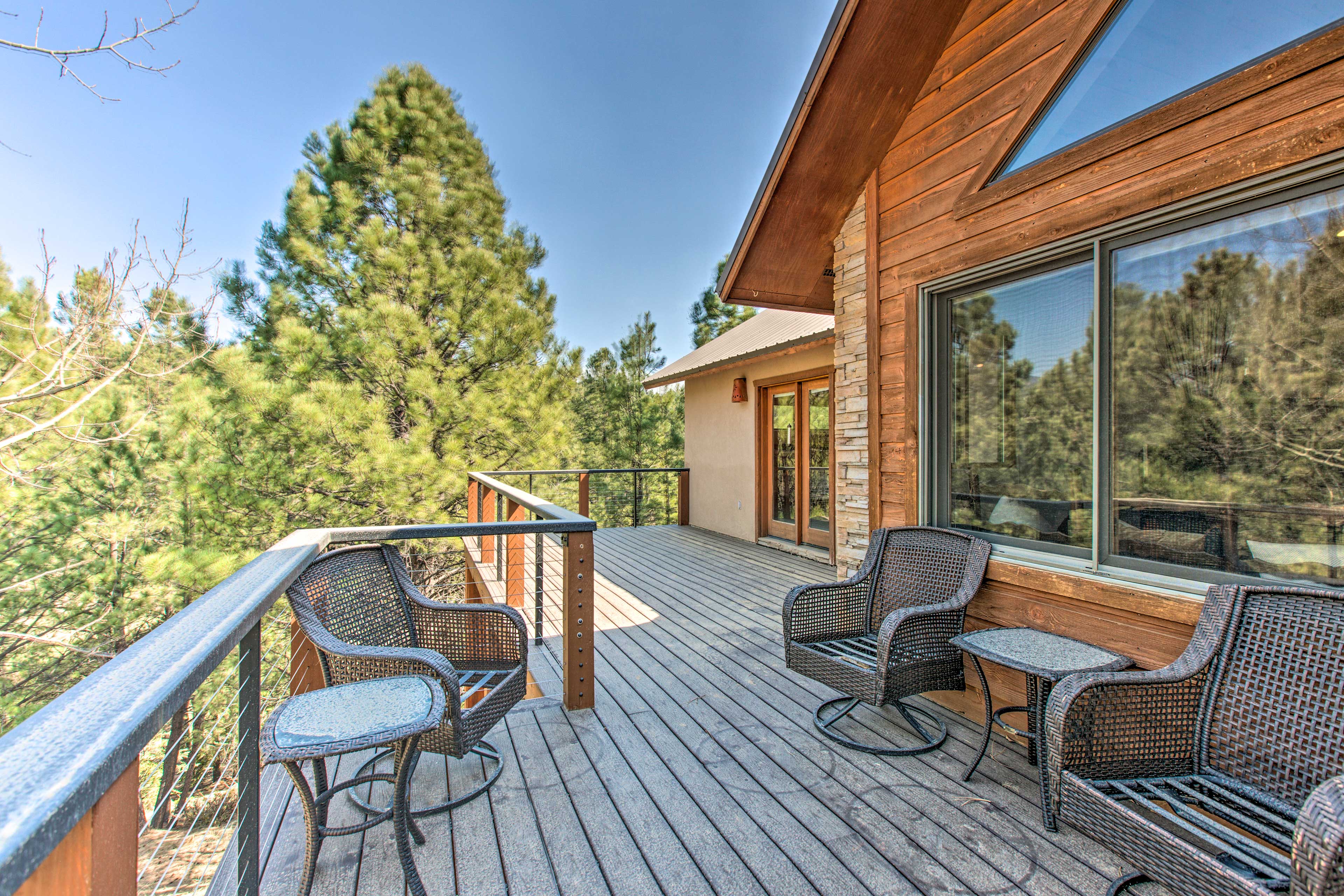 Property Image 1 - Stunning Angel Fire Cabin w/ Hot Tub & 3 Decks!